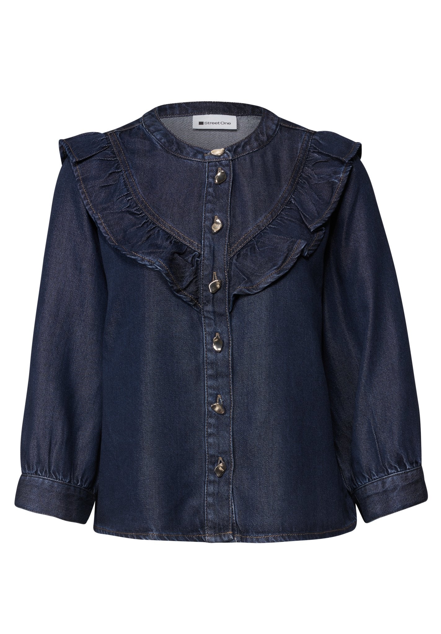 Street One Damen Blusen Dark Blue