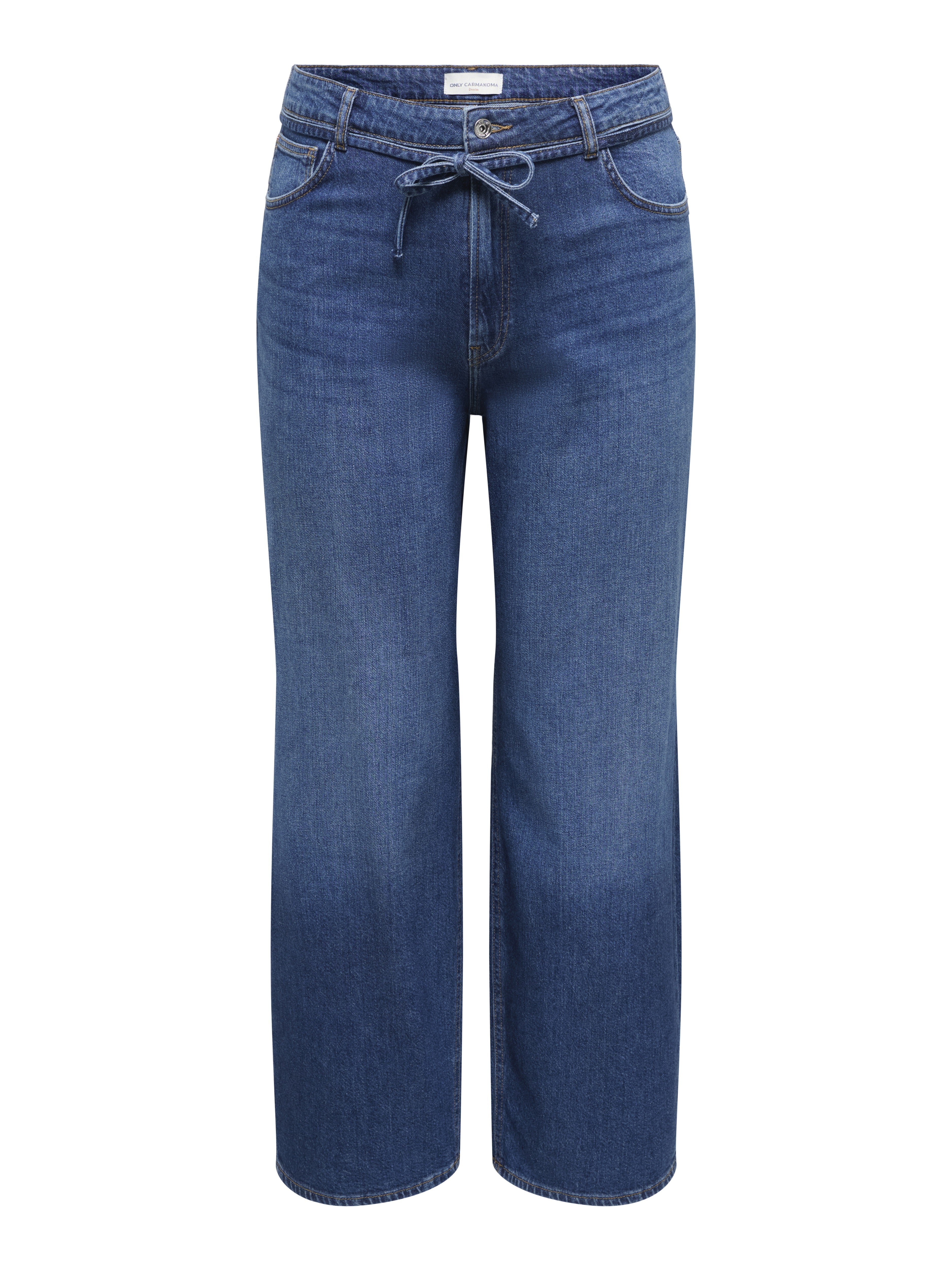 Only Caramkoma Damen Jeans Dark Blue Denim