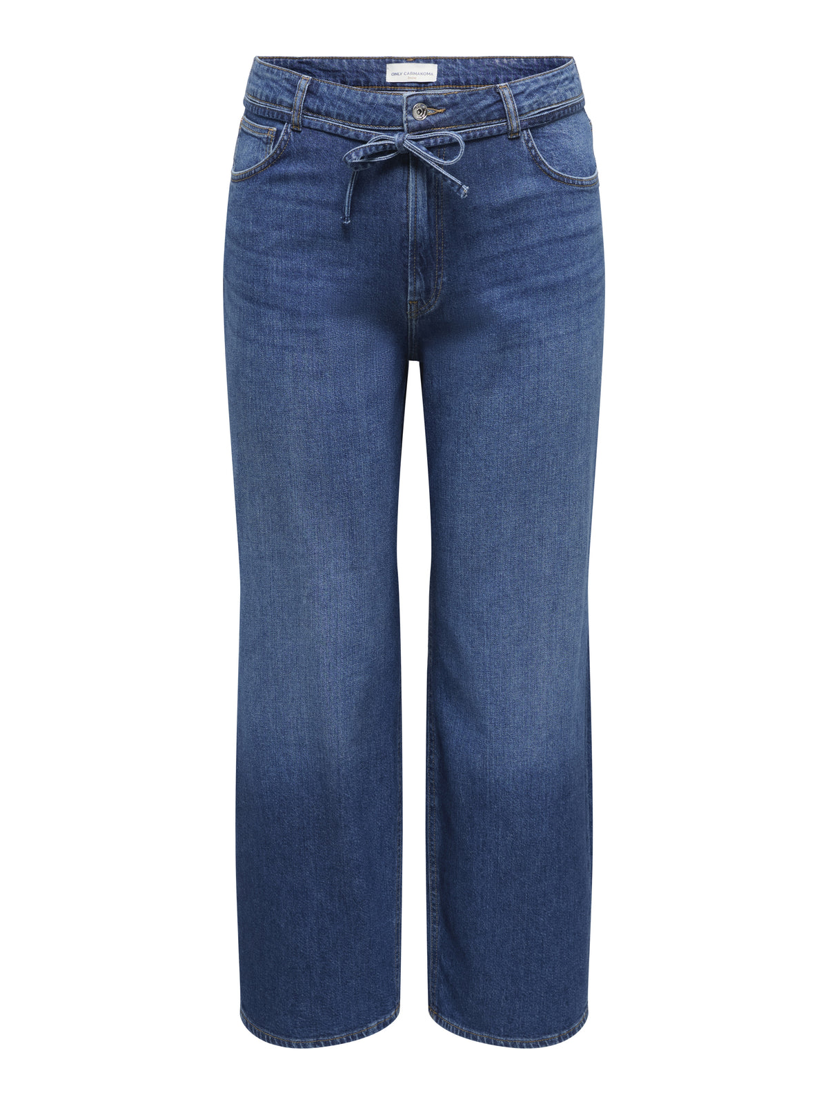 Only Carmakoma Damen Jeans Dark Blue Denim