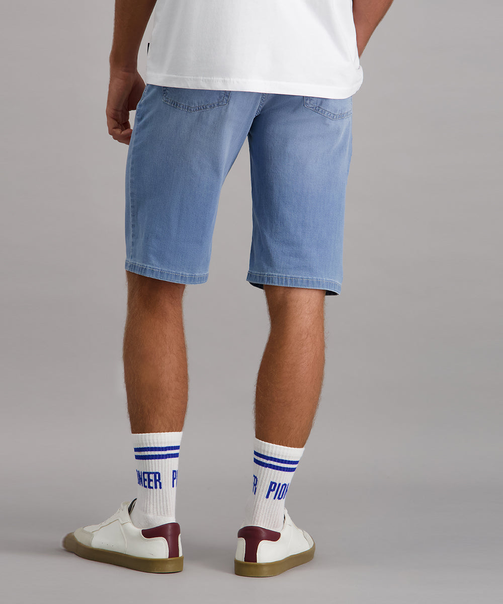 Pioneer Herren Shorts Light Blue