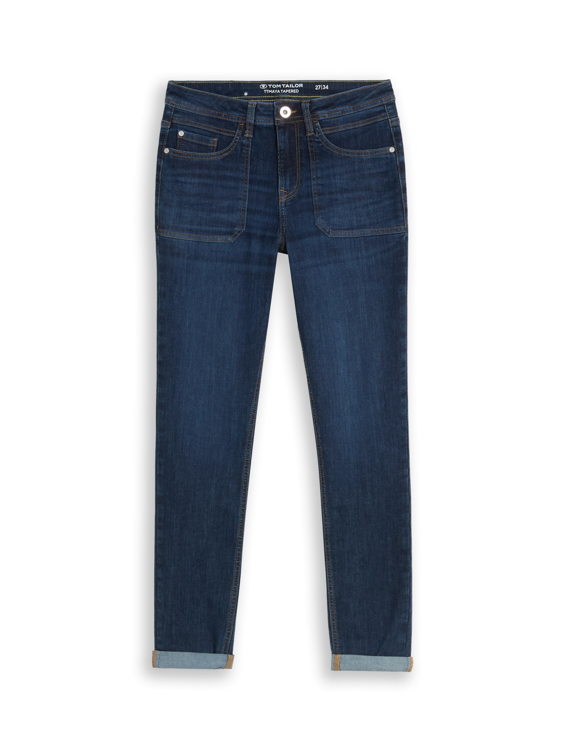 Tom Tailor Damen Jeans Clean Dark Ston
