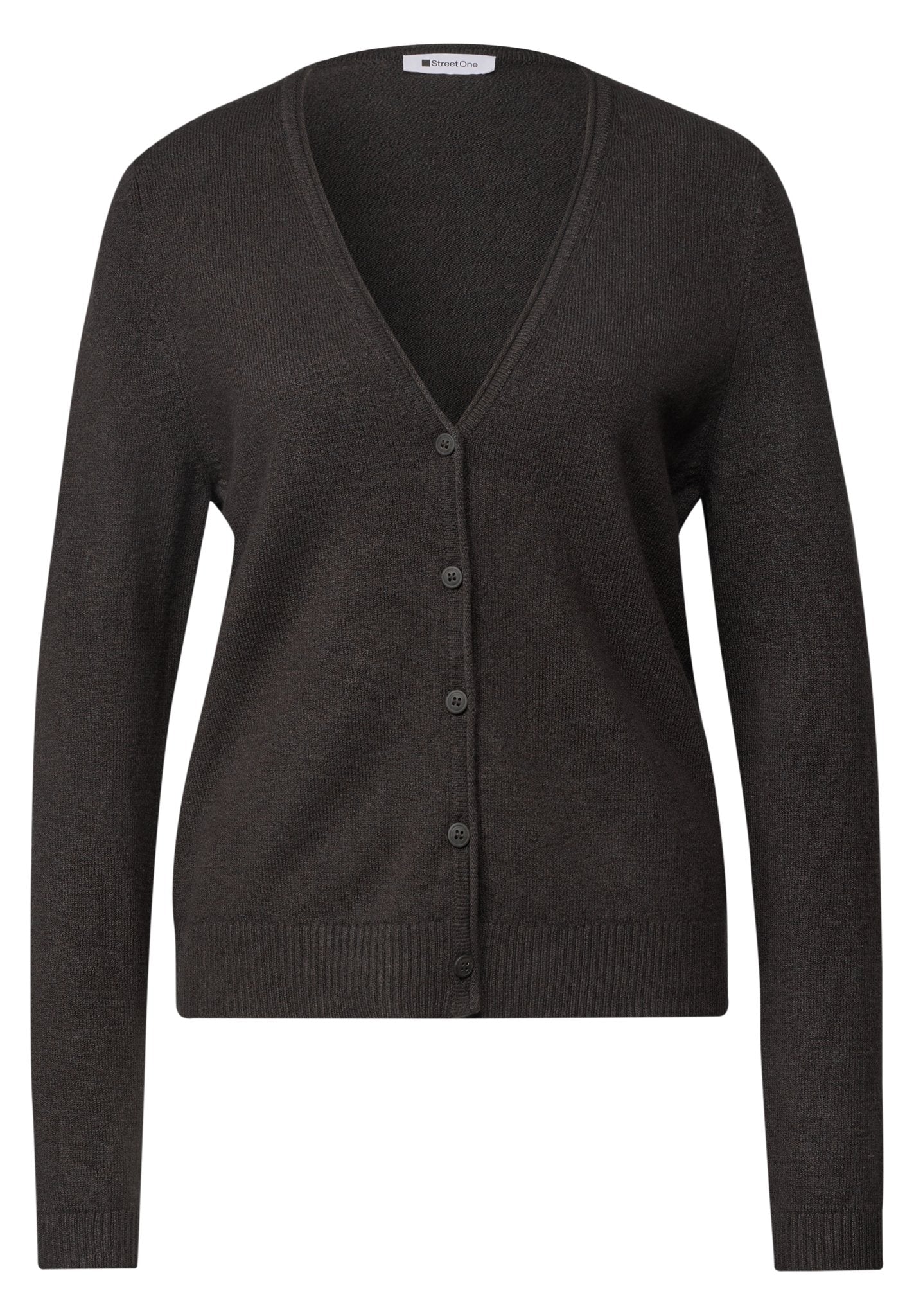Street One Damen Strickjacken Black Cof