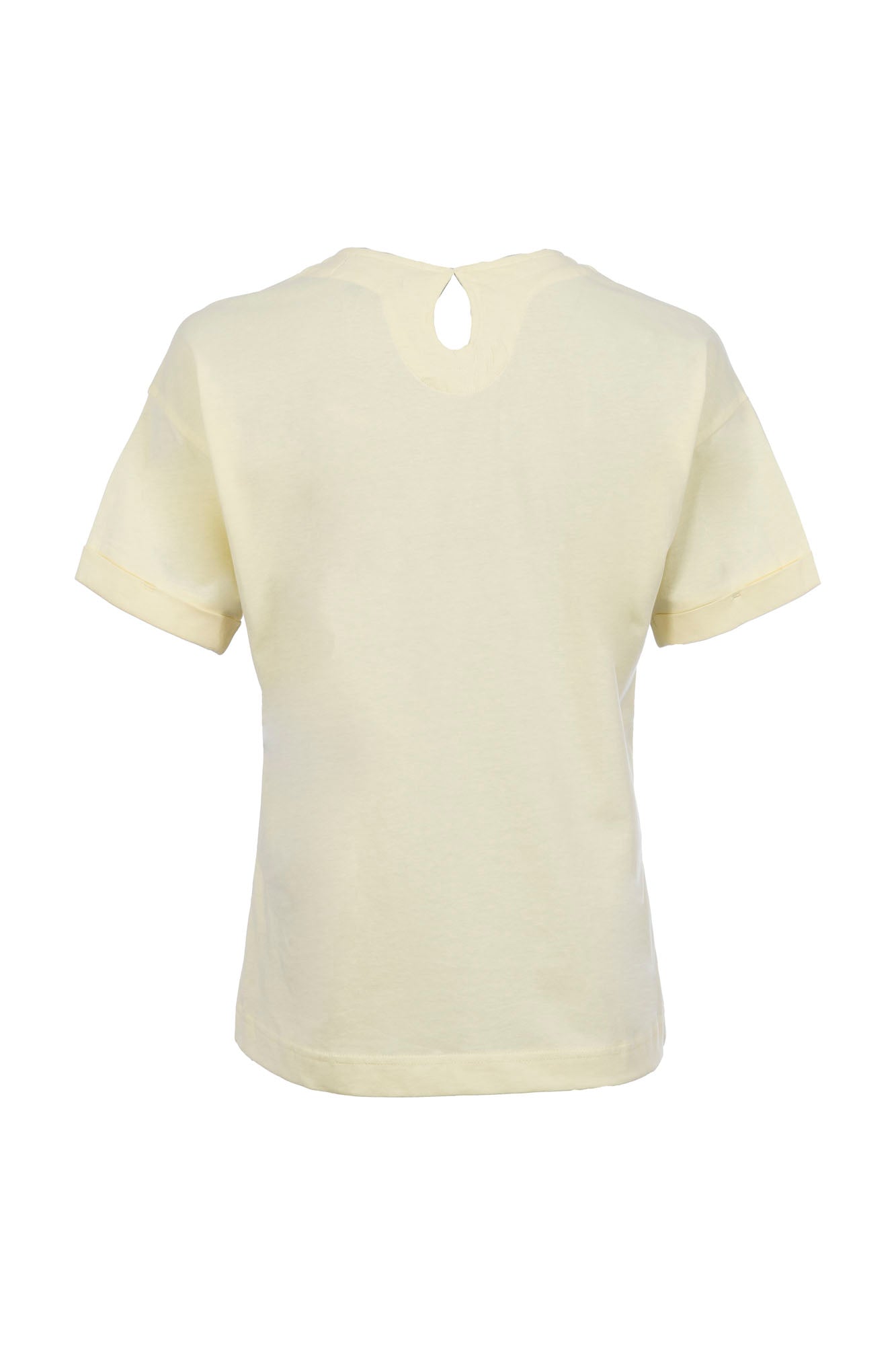 Soquesto Damen T-Shirts Gelb Hell