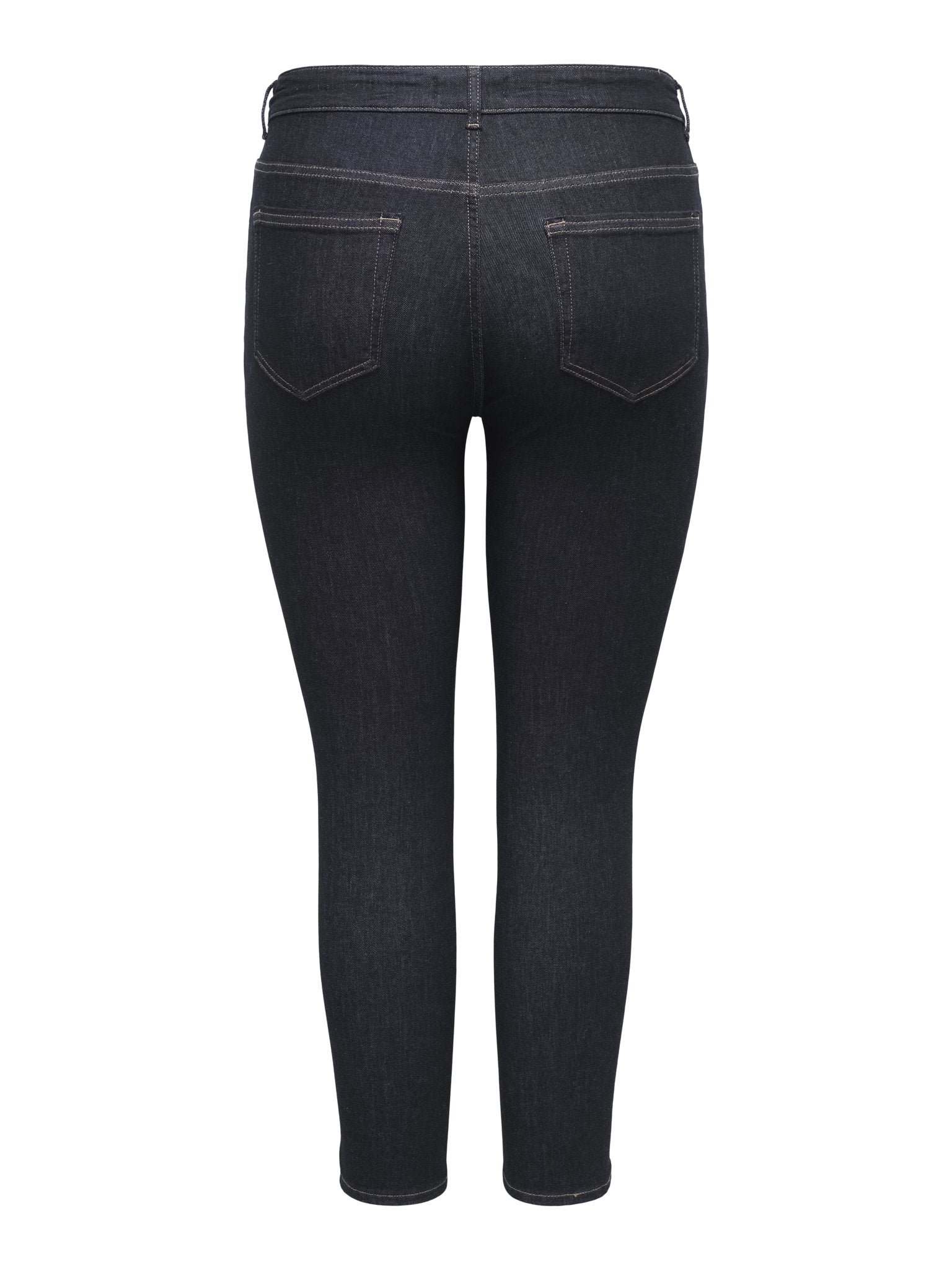 Only Carmakoma Damen Jeans Dark Blue Denim