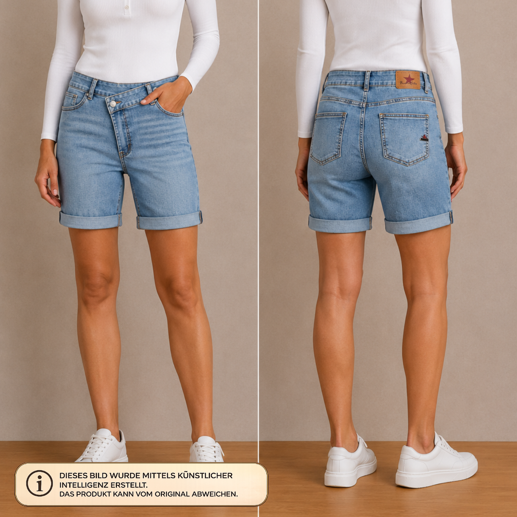 Buena Vista Damen Shorts Soft Blue