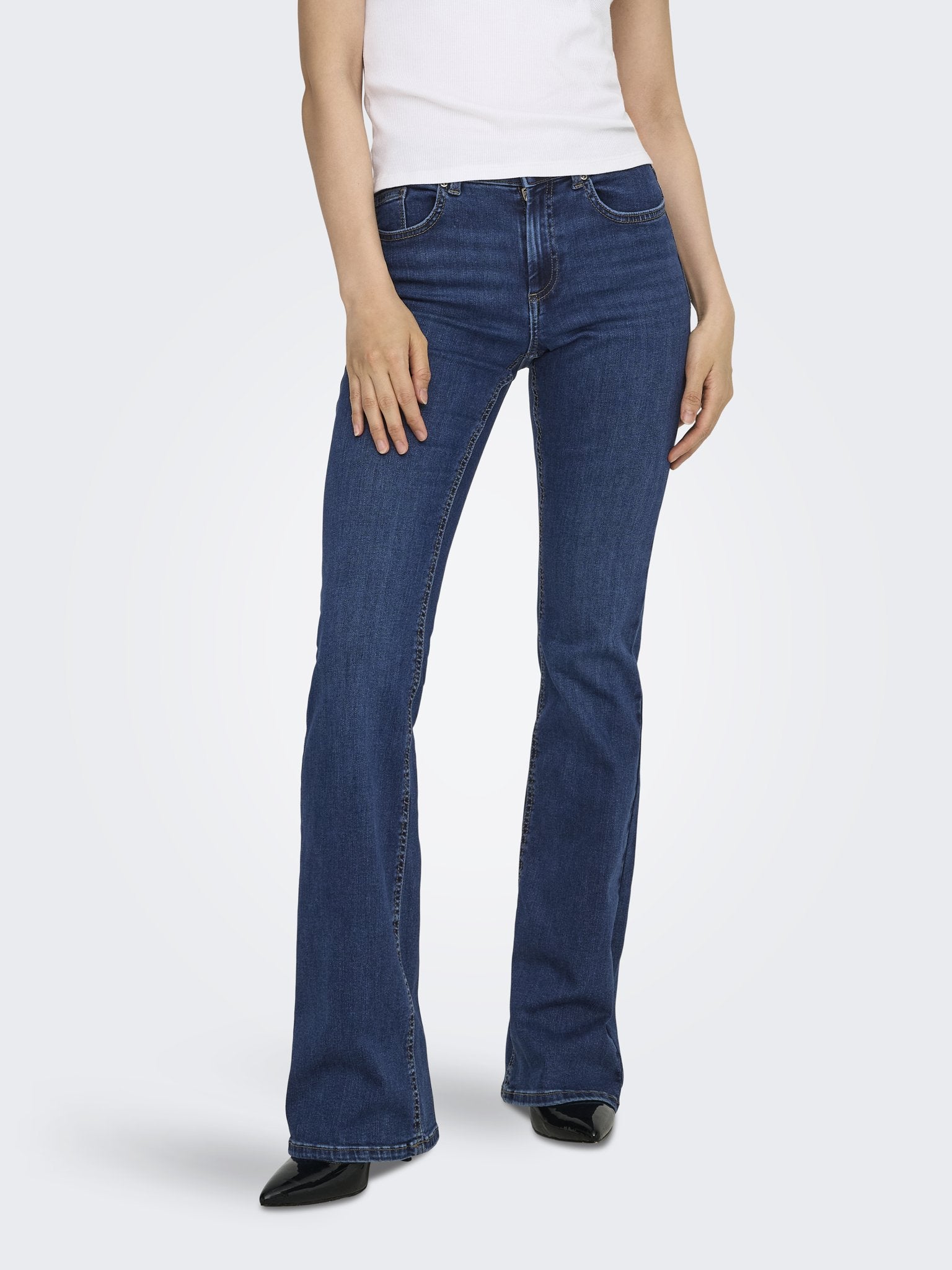 only Damen Jeans Dark Blue Denim