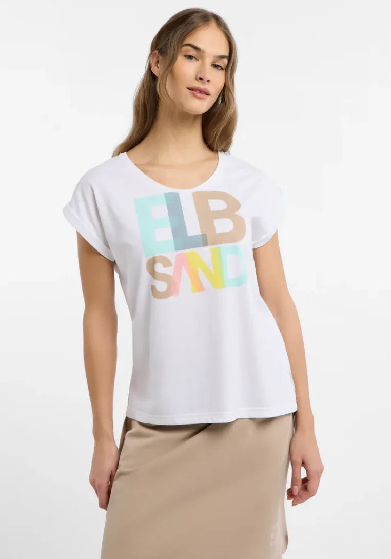 Elbsand Damen T-Shirts Papaya Mel