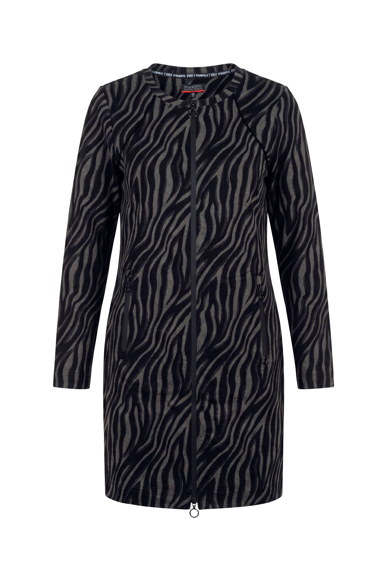 Soquesto Damen Kleider Schwarz