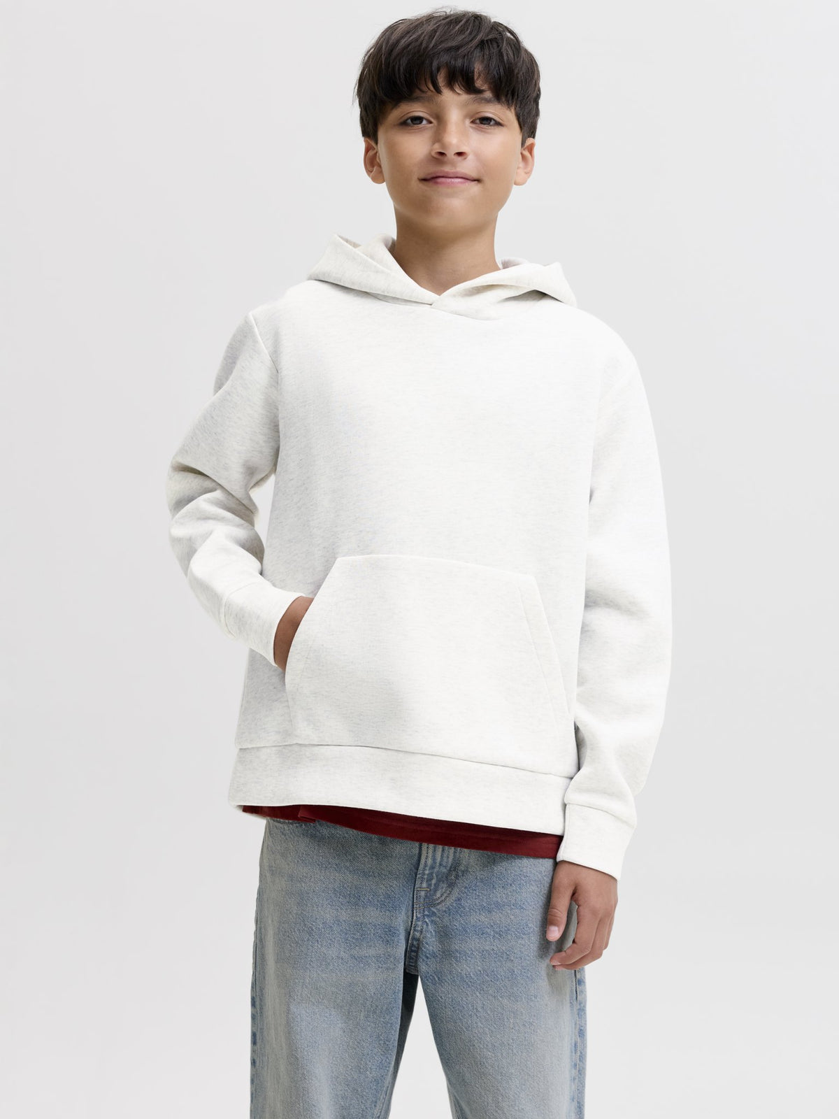 Jack & Jones Jungen Sweats & Sweatjacken White Melange