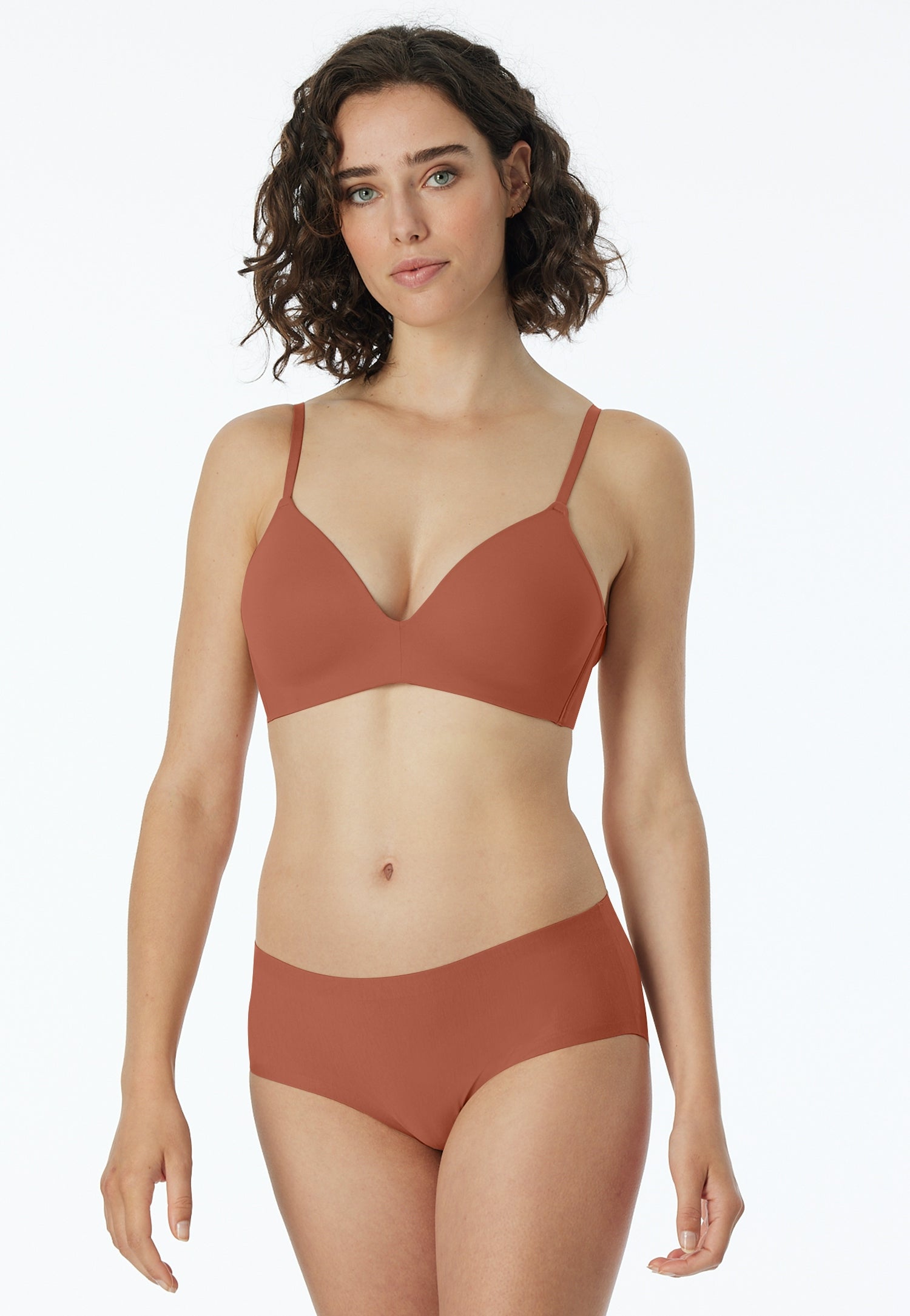 Schiesser Slip Terracotta
