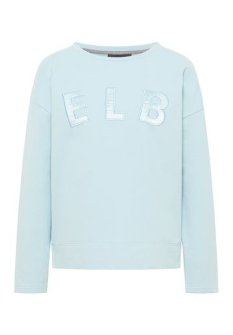 Elbsand Damen Sweatshirts Blue Fog