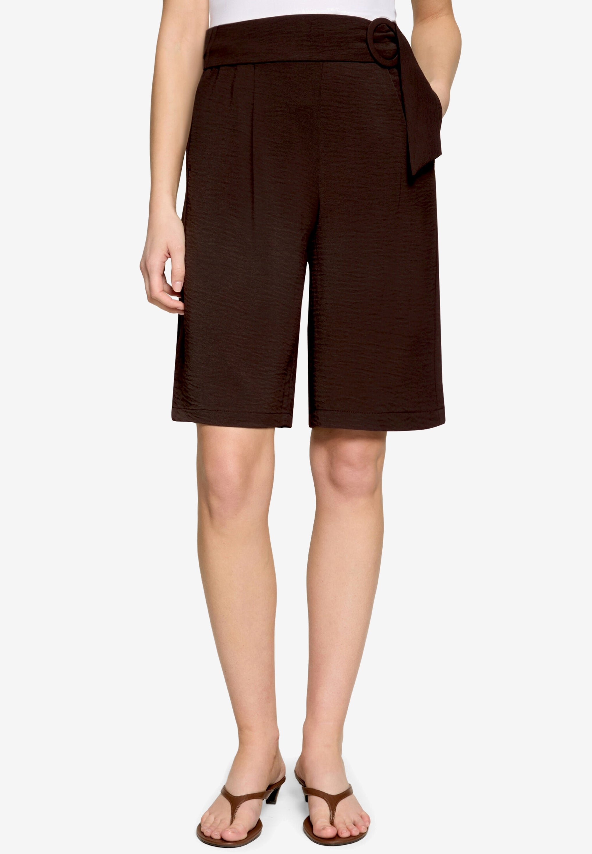 Zero Damen Shorts Chocolate Plum