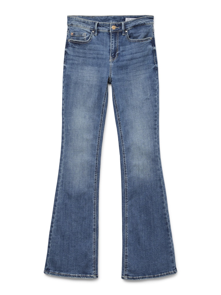 Vero Moda Damen Jeans Medium Blue Den
