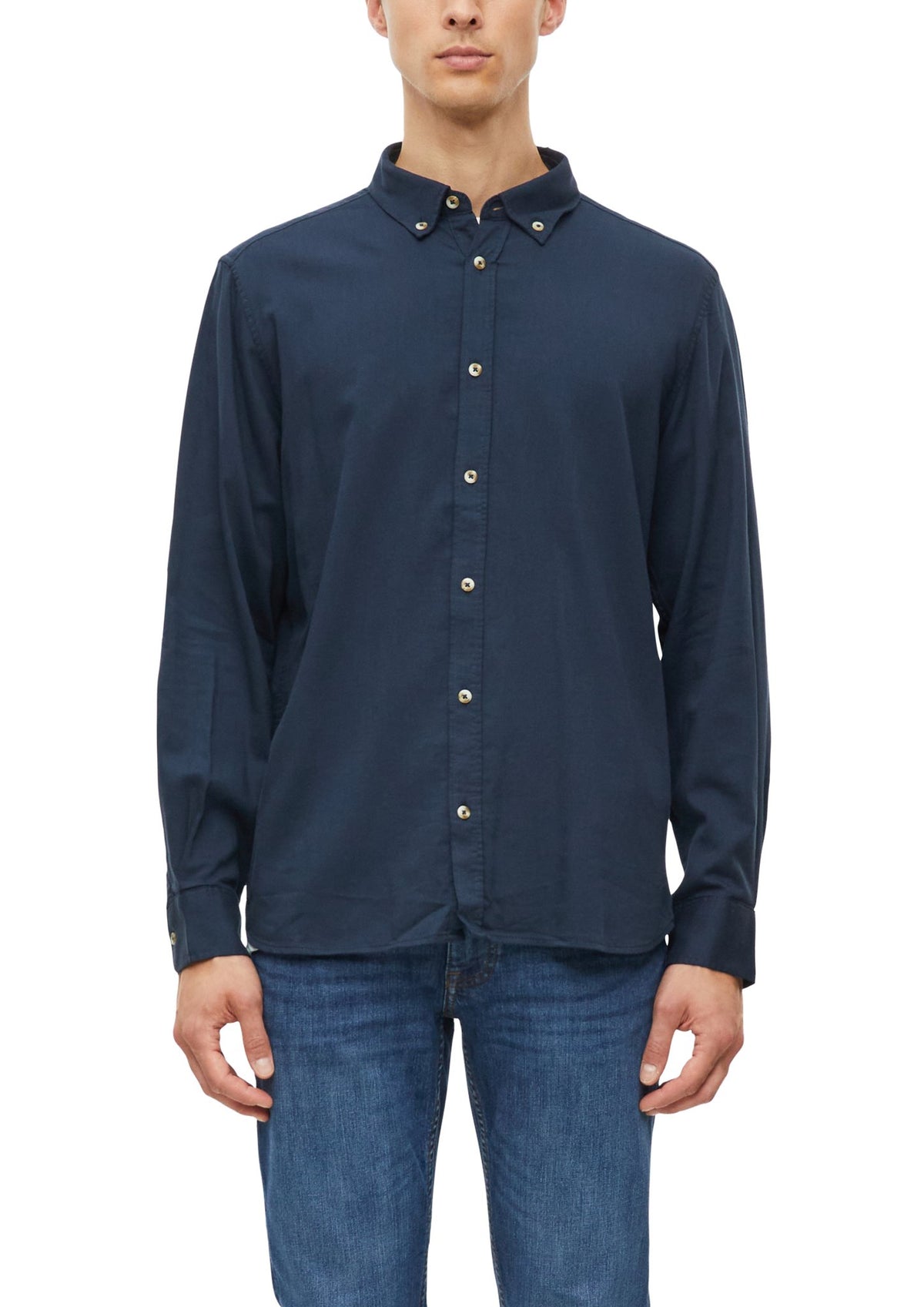 S. Oliver red Herren Hemden lang Blue