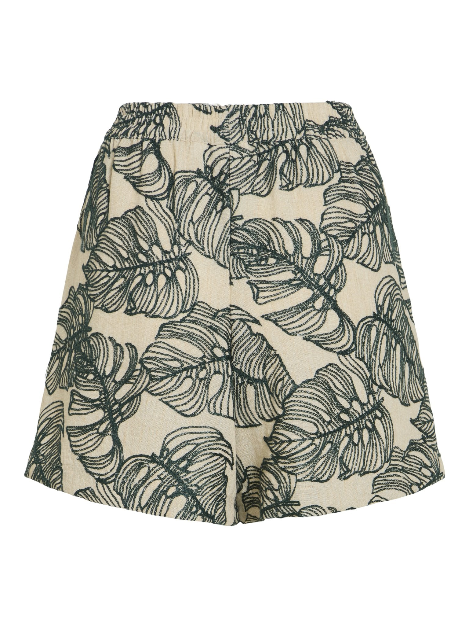 Vila Damen Shorts Birch/Atlantic