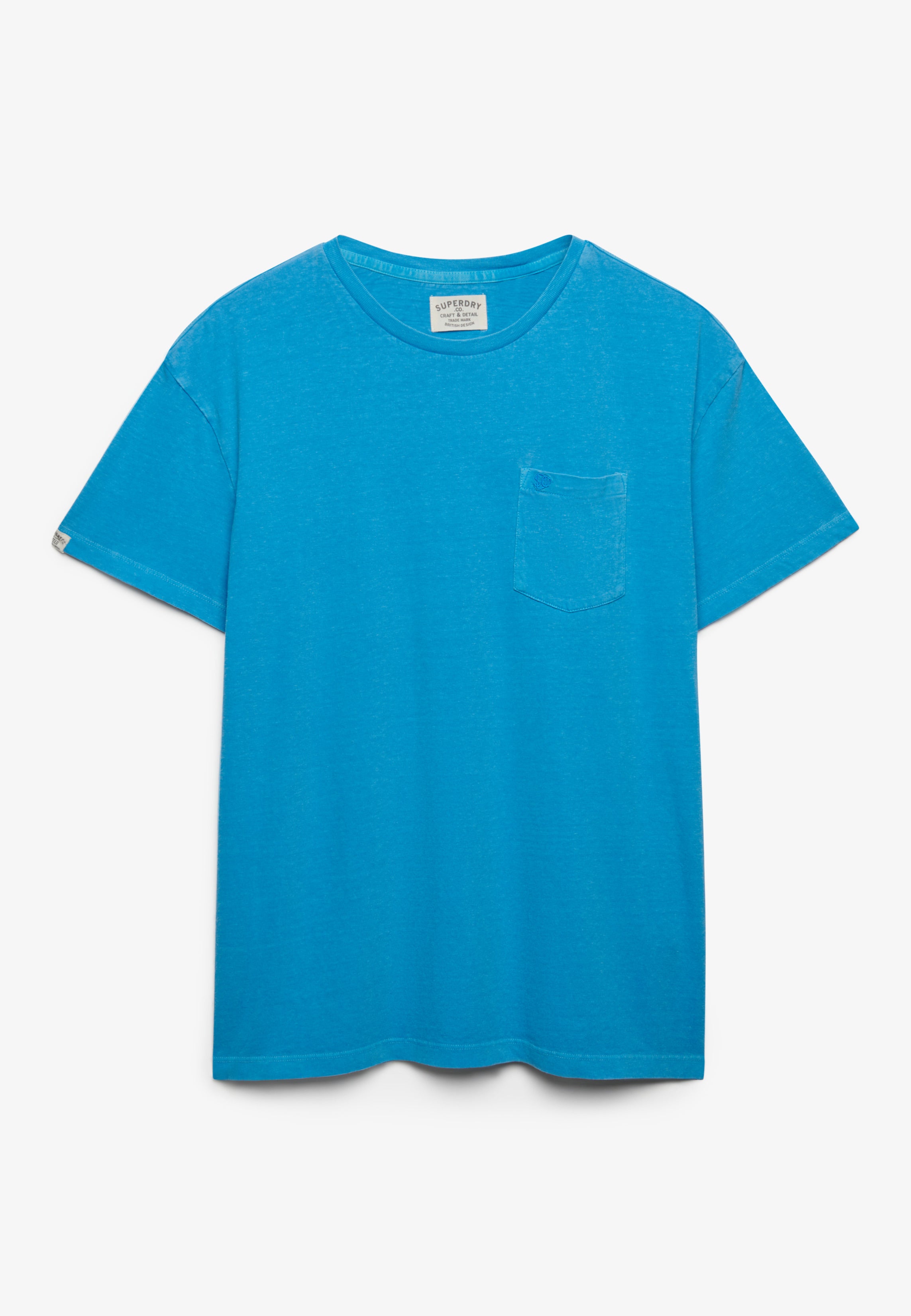 Superdry Men Herren T-Shirts kurz Vza Hawaii Blue