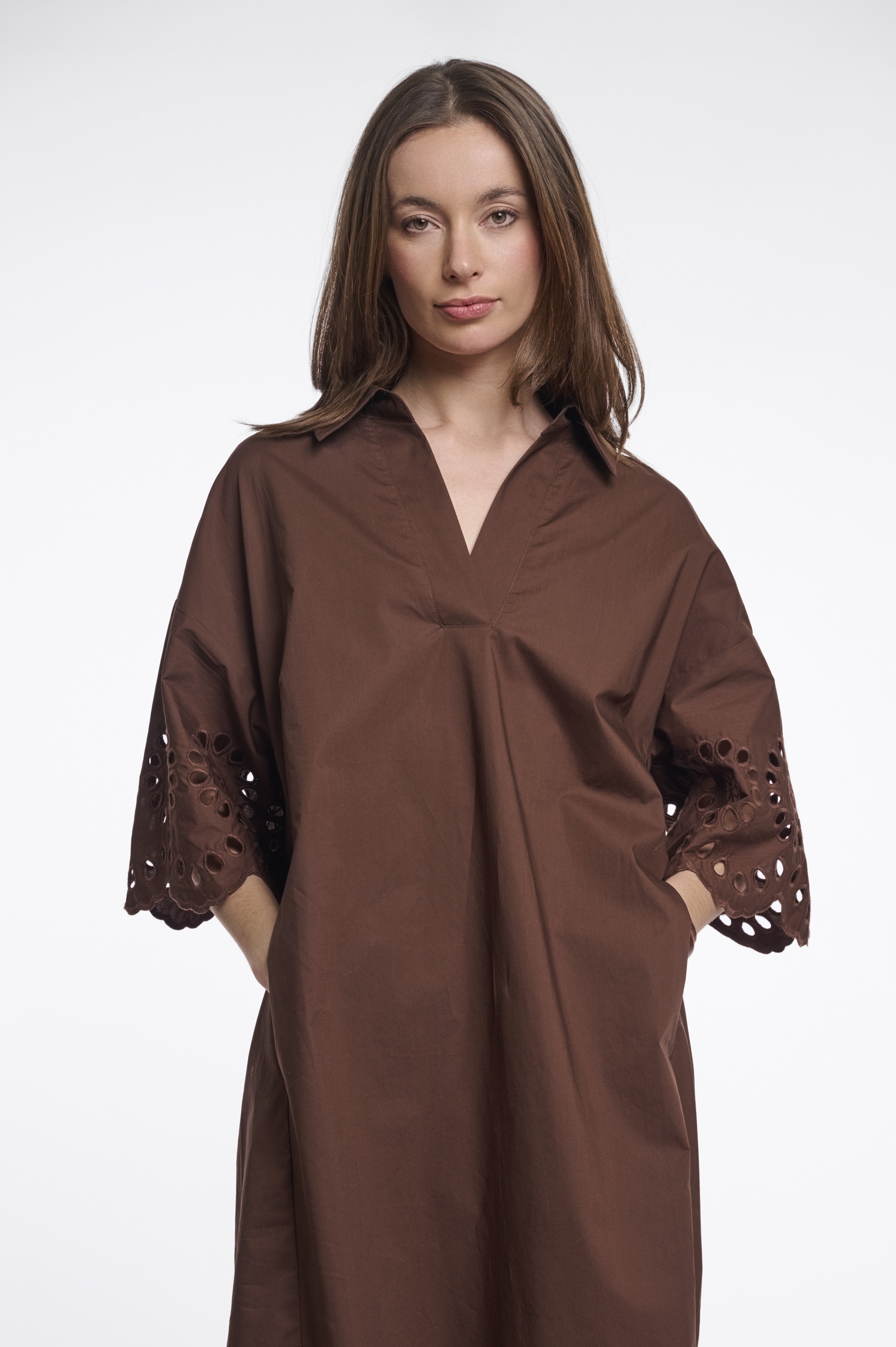 Rino & Pelle Damen Kleider Dark Brow