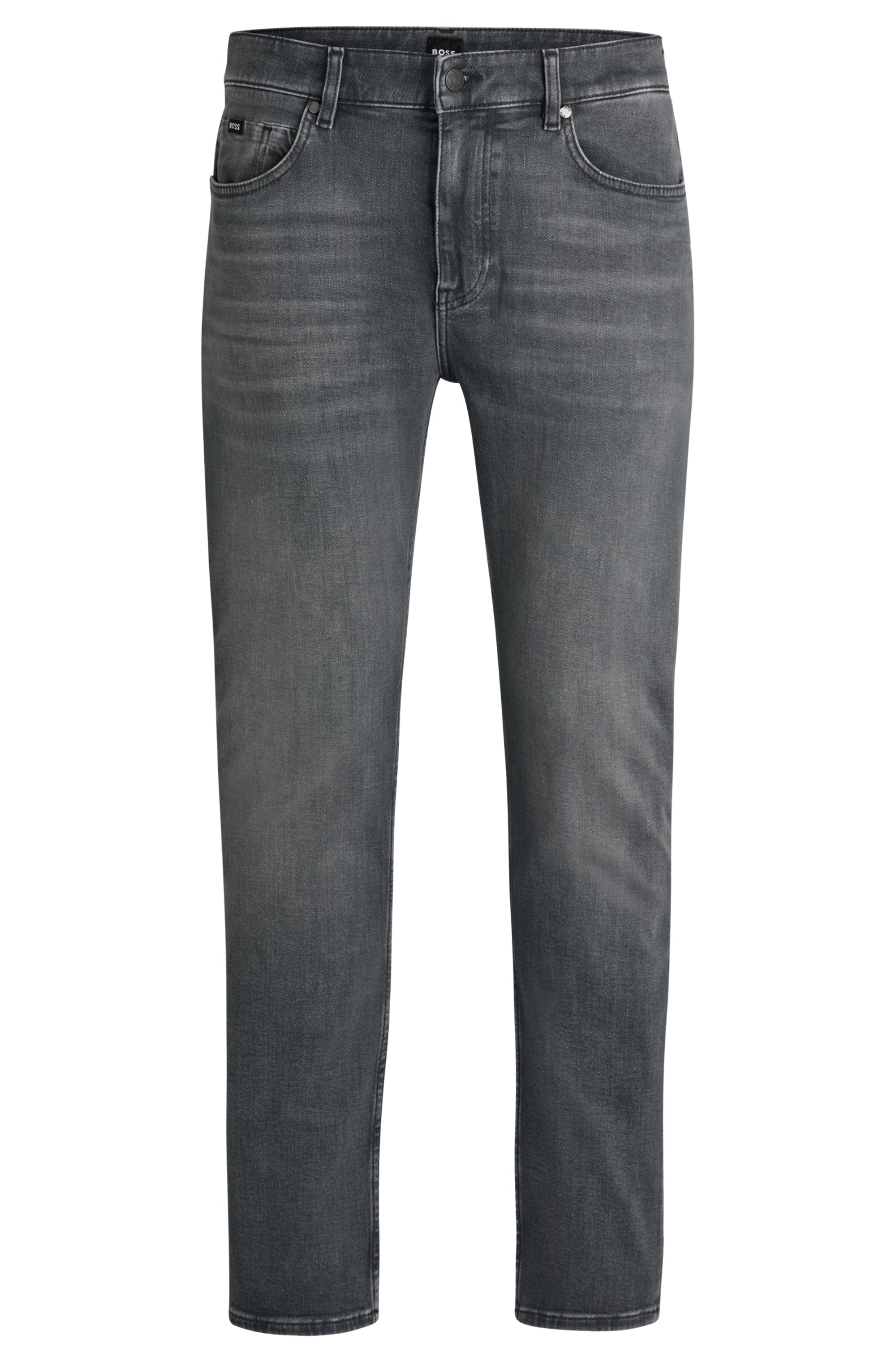 Boss Herren Jeans Medium Grey