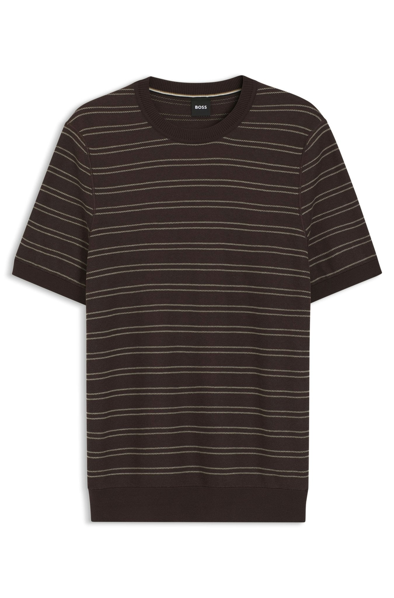 Boss Herren Pullover Dark Brown