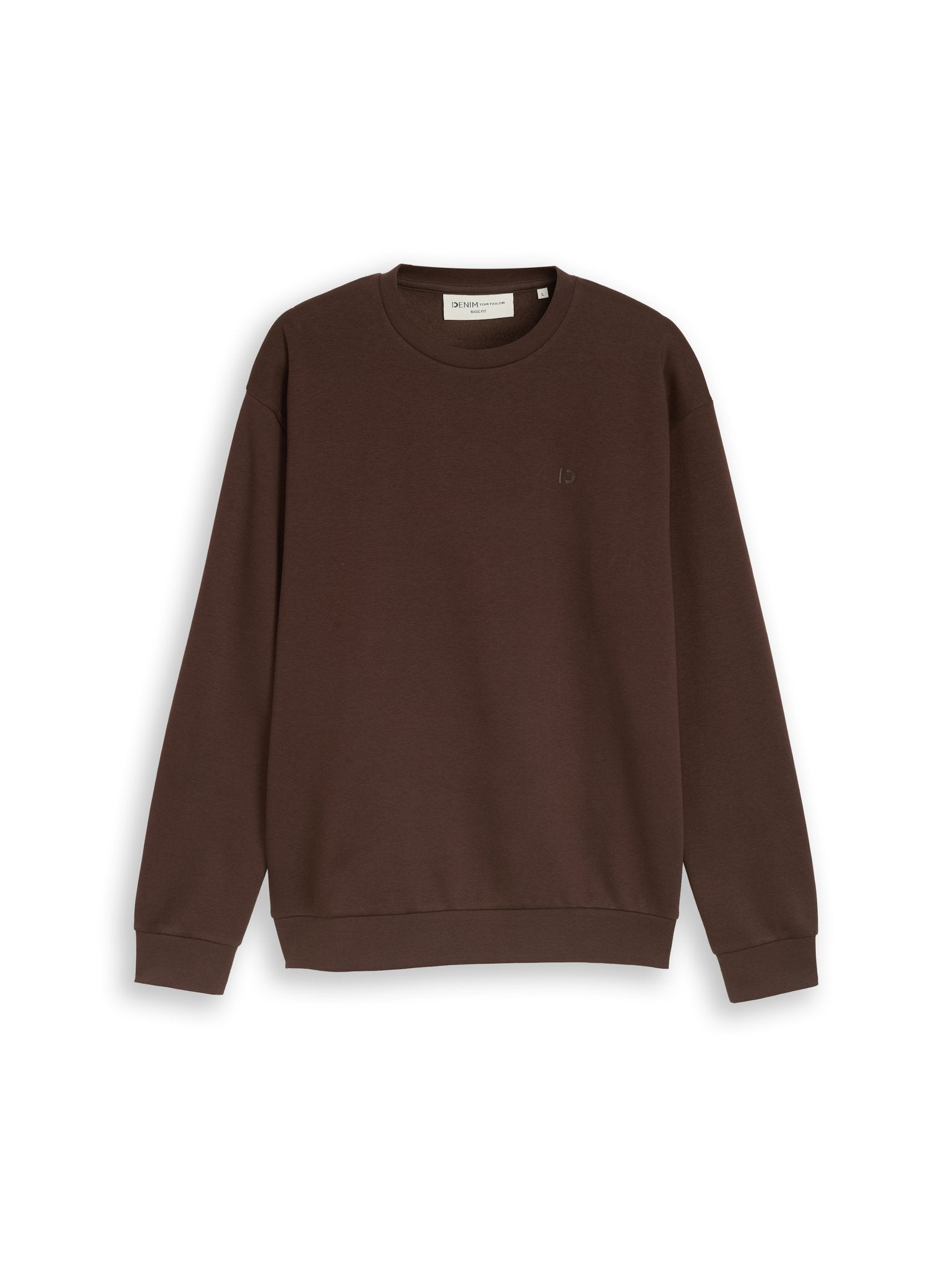 Tom Tailor denim Herren Sweatshirts Cool Dark Brown