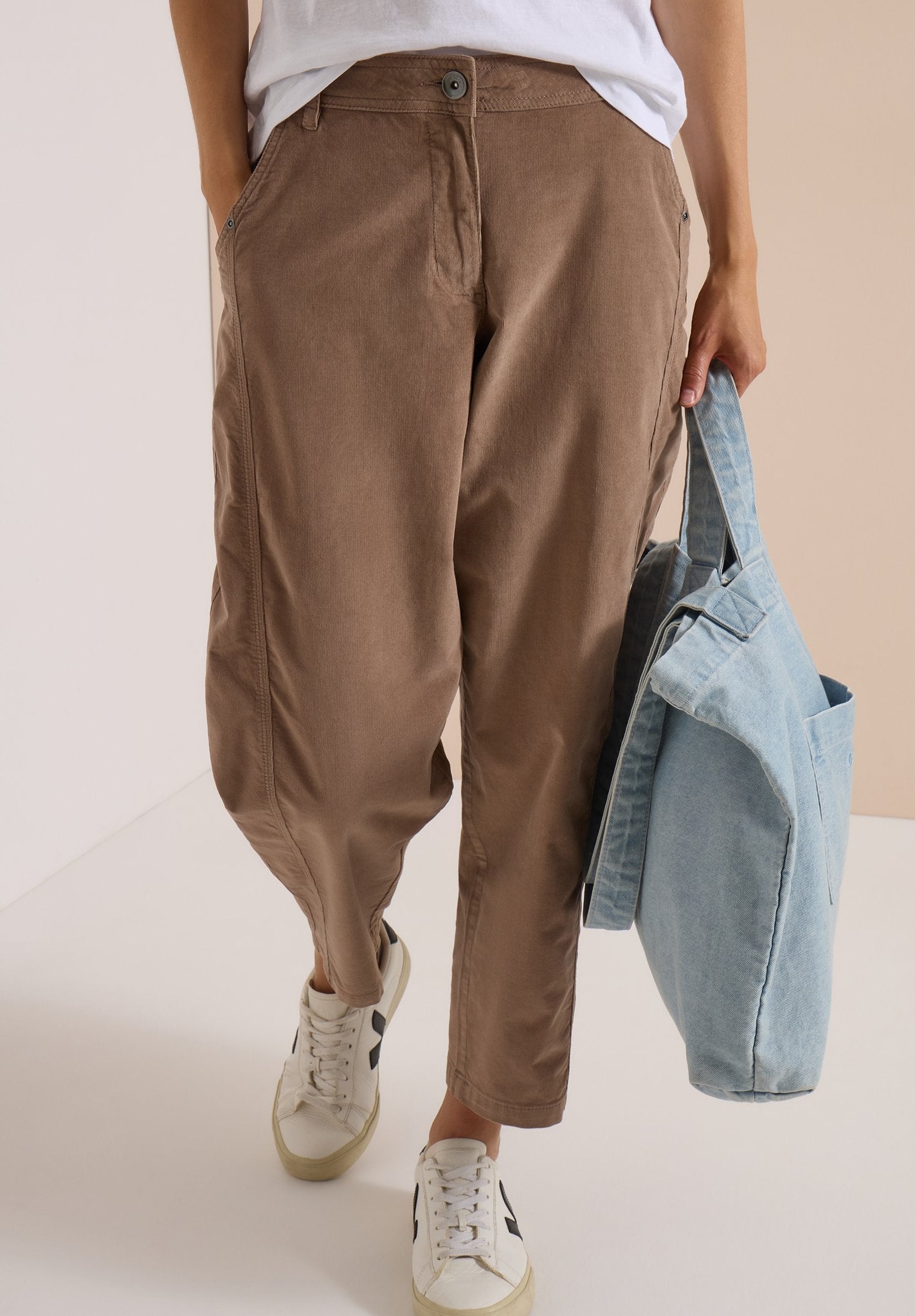Cecil Damen Hosen Earthy Ta