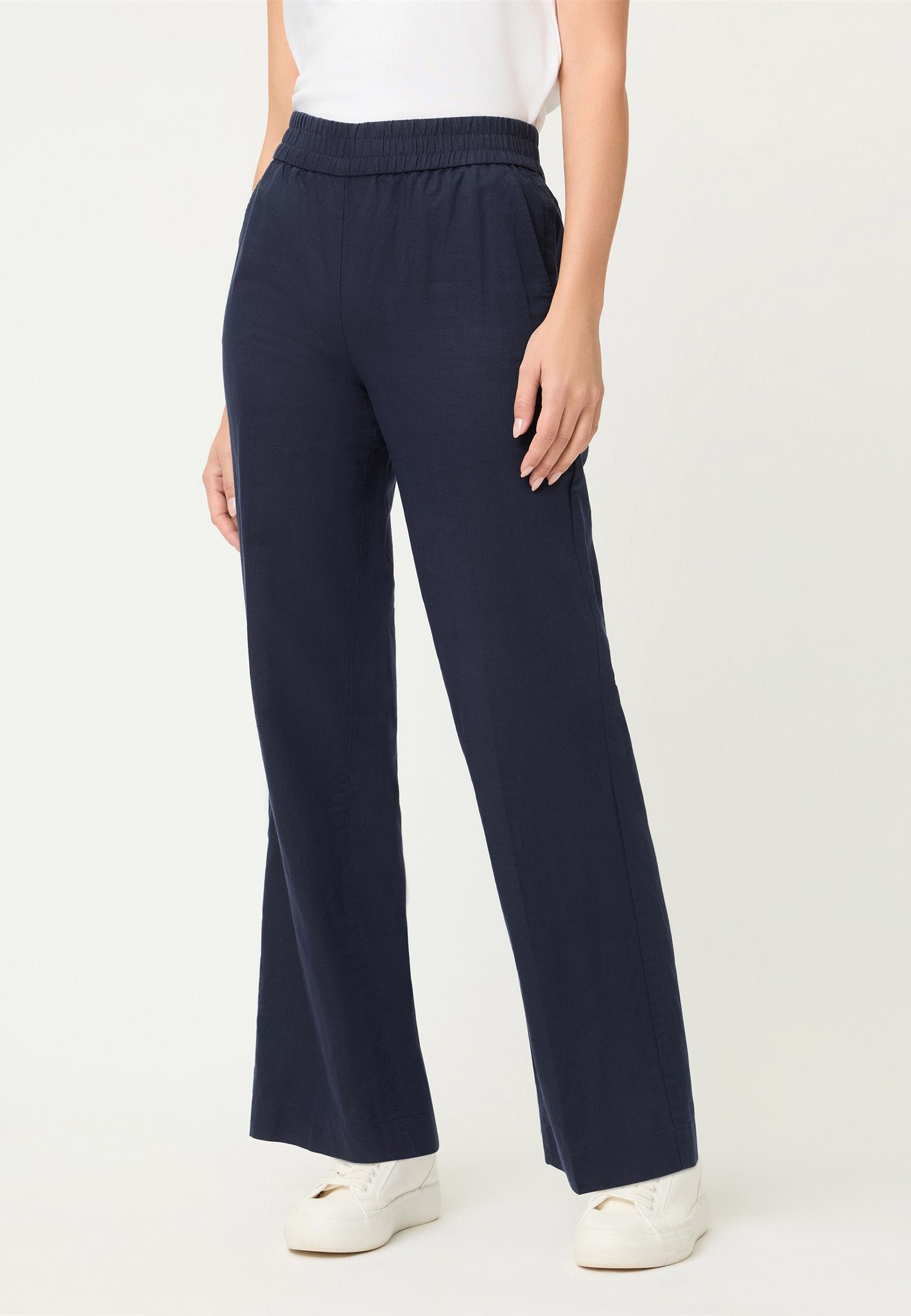 Olsen Damen Hosen Ink Blue