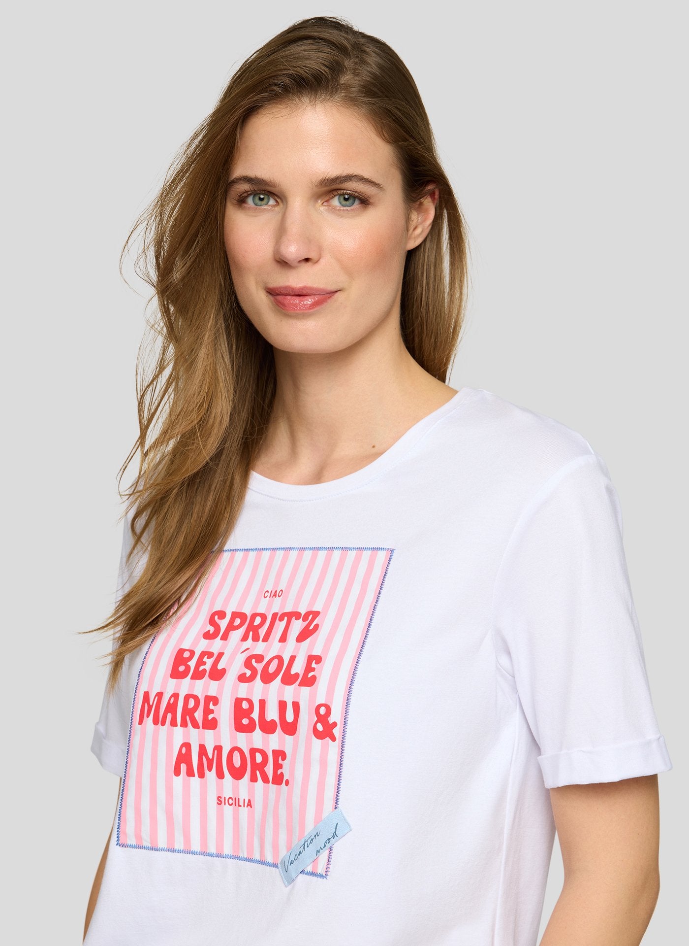 Rabe Damen T-Shirts Weiss