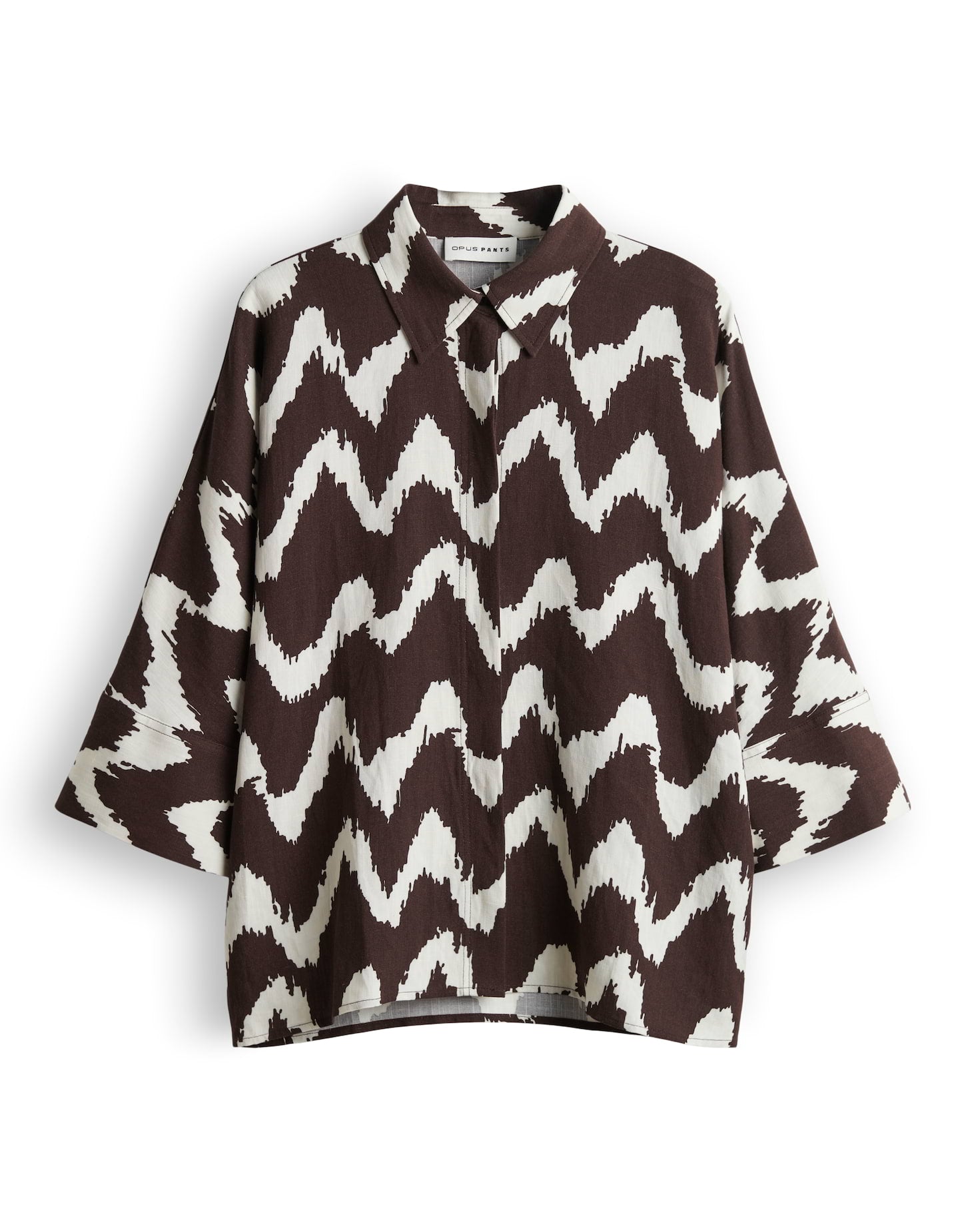 Opus Pants Damen Blusen Coffee Be
