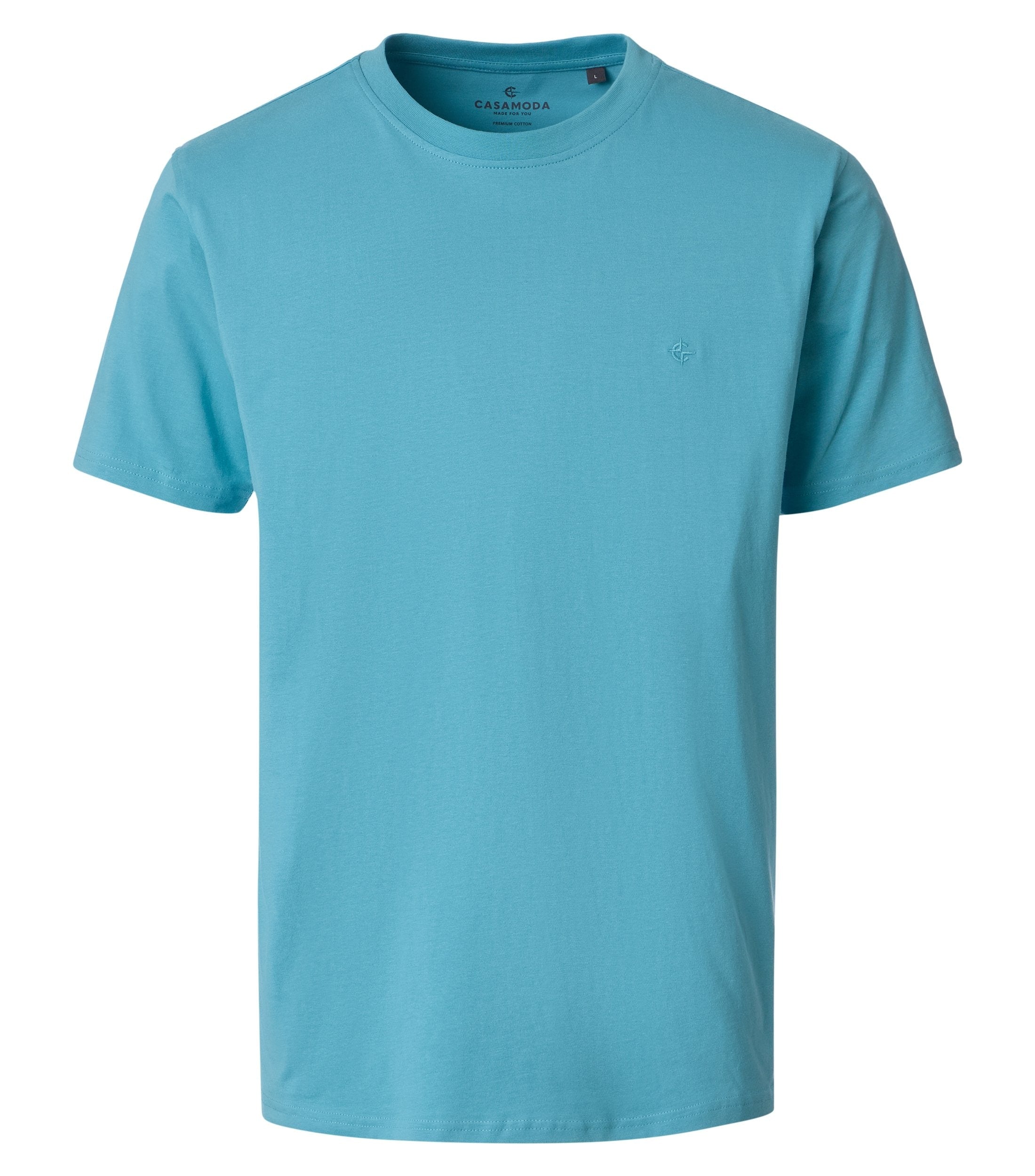 Casa Moda Herren T-Shirts kurz Tuerkis