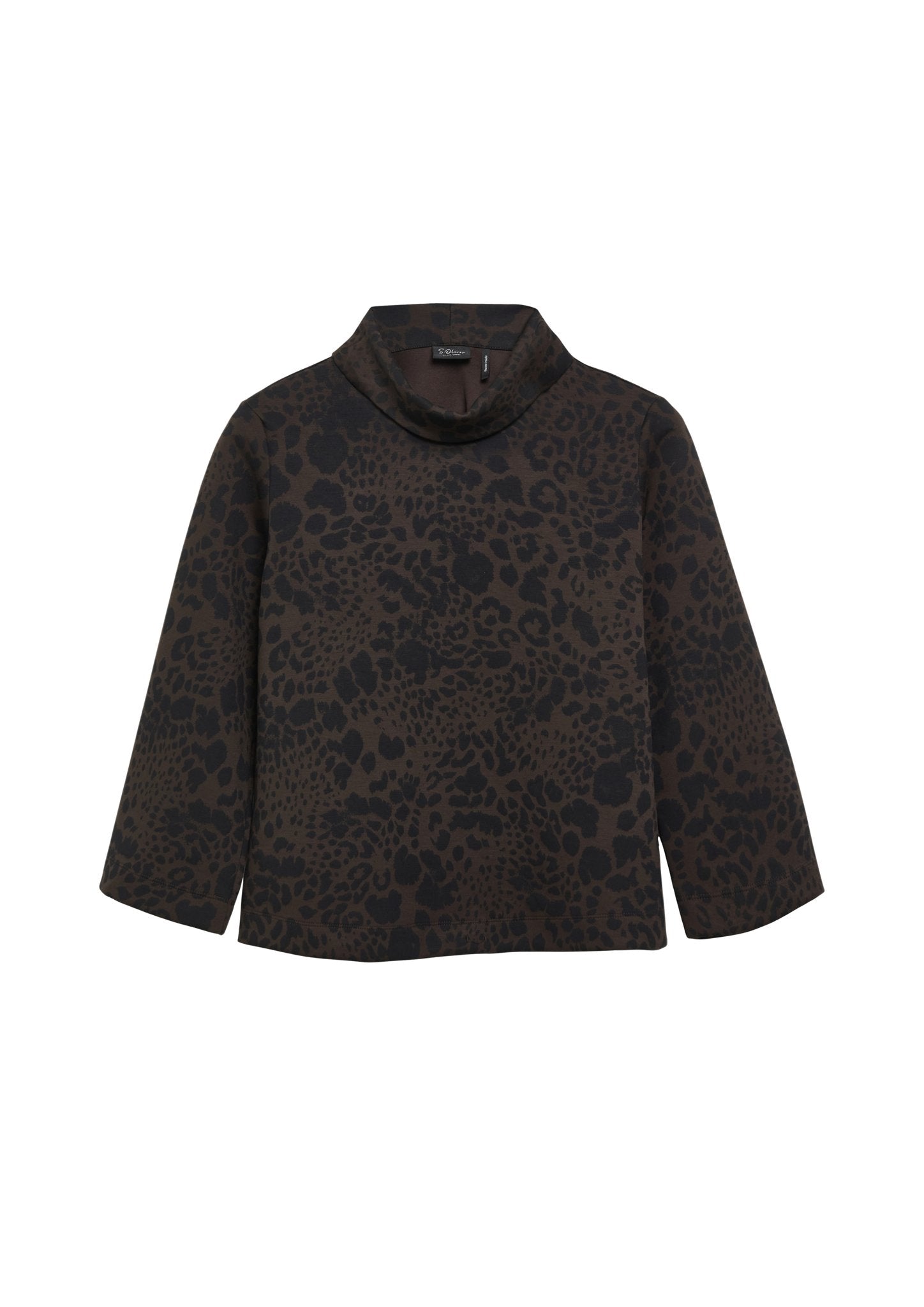 S. Oliver black Damen Sweatshirts A Brown