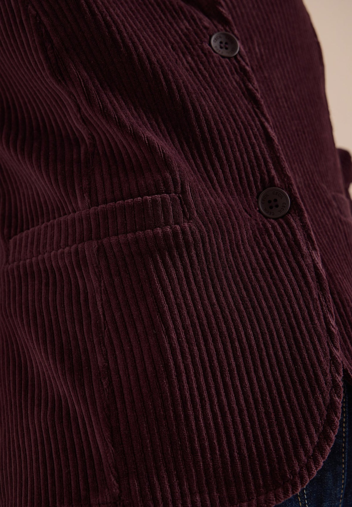 Cecil Damen Blazer Berry Red