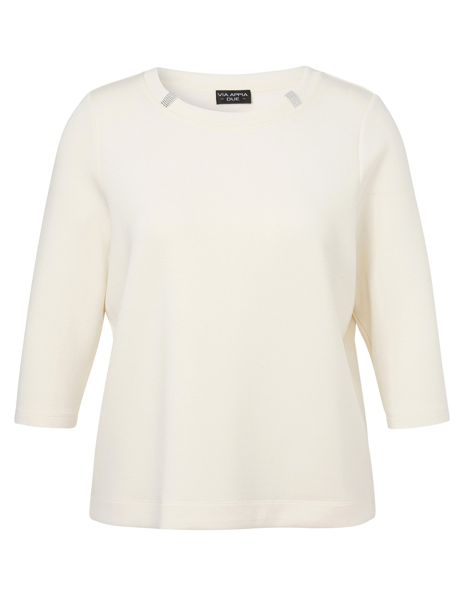Via Appia Damen Sweatshirts Creme