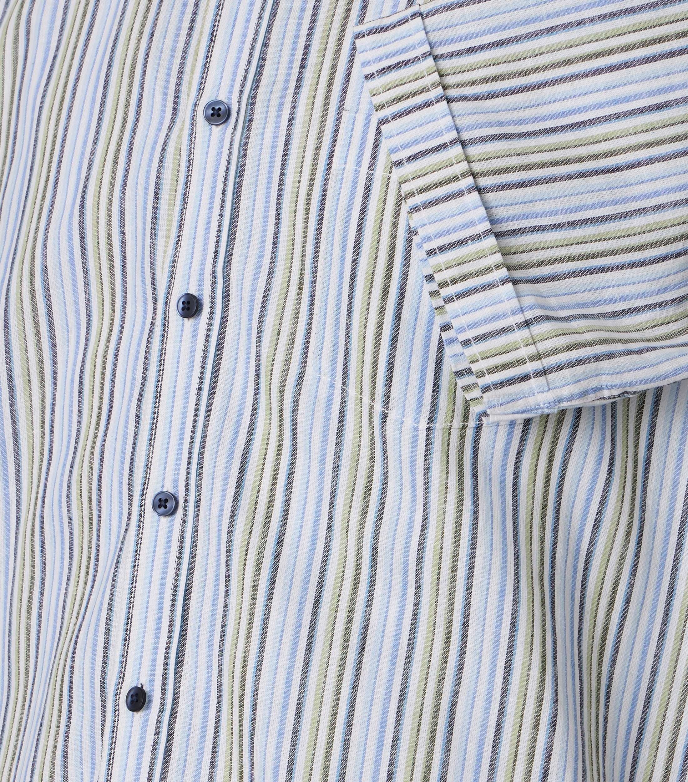 Casa Moda Herren Hemden kurz Blau