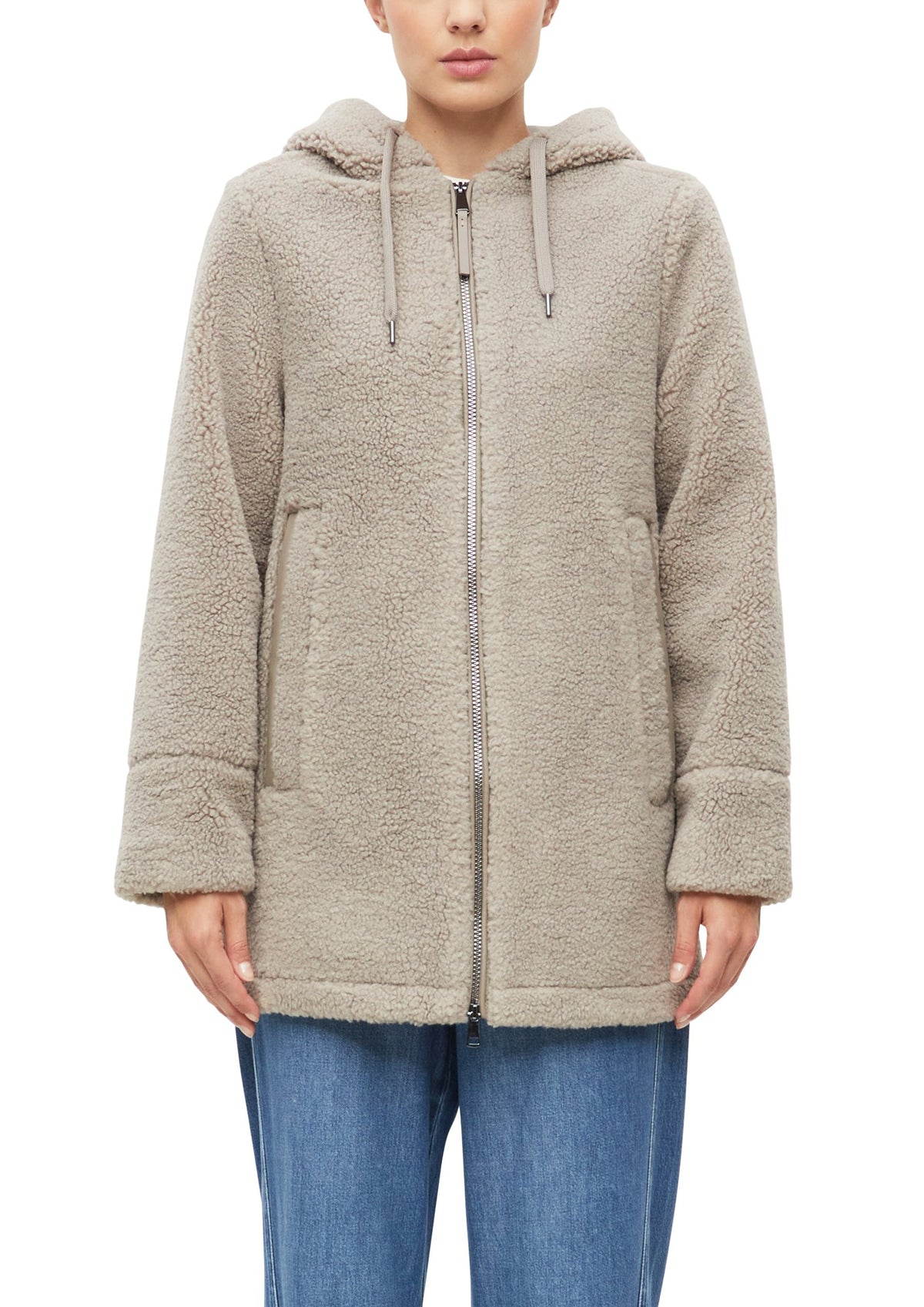 S. Oliver red Damen Mantel Grey/Black