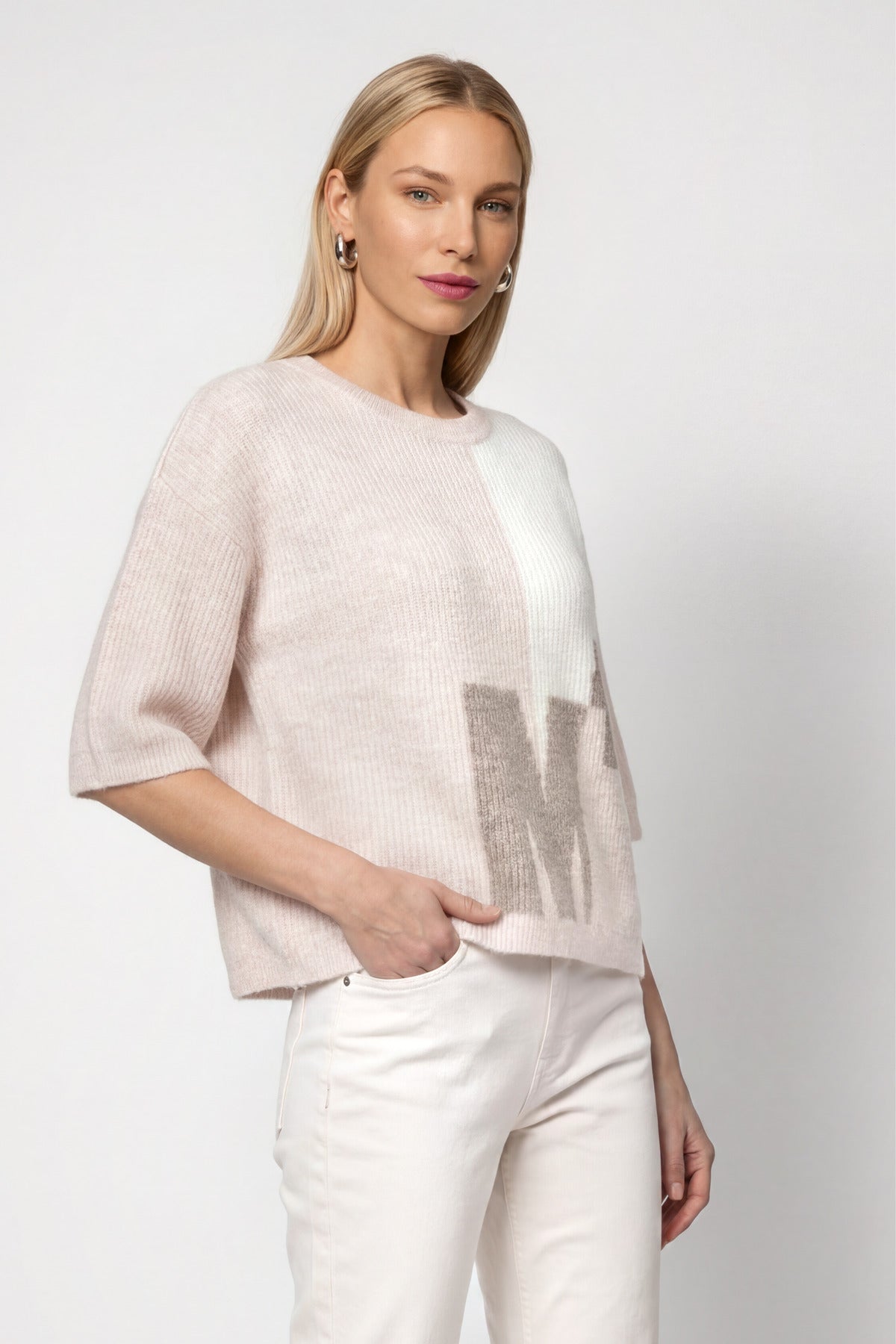 Monari Damen Pullover Rosewater