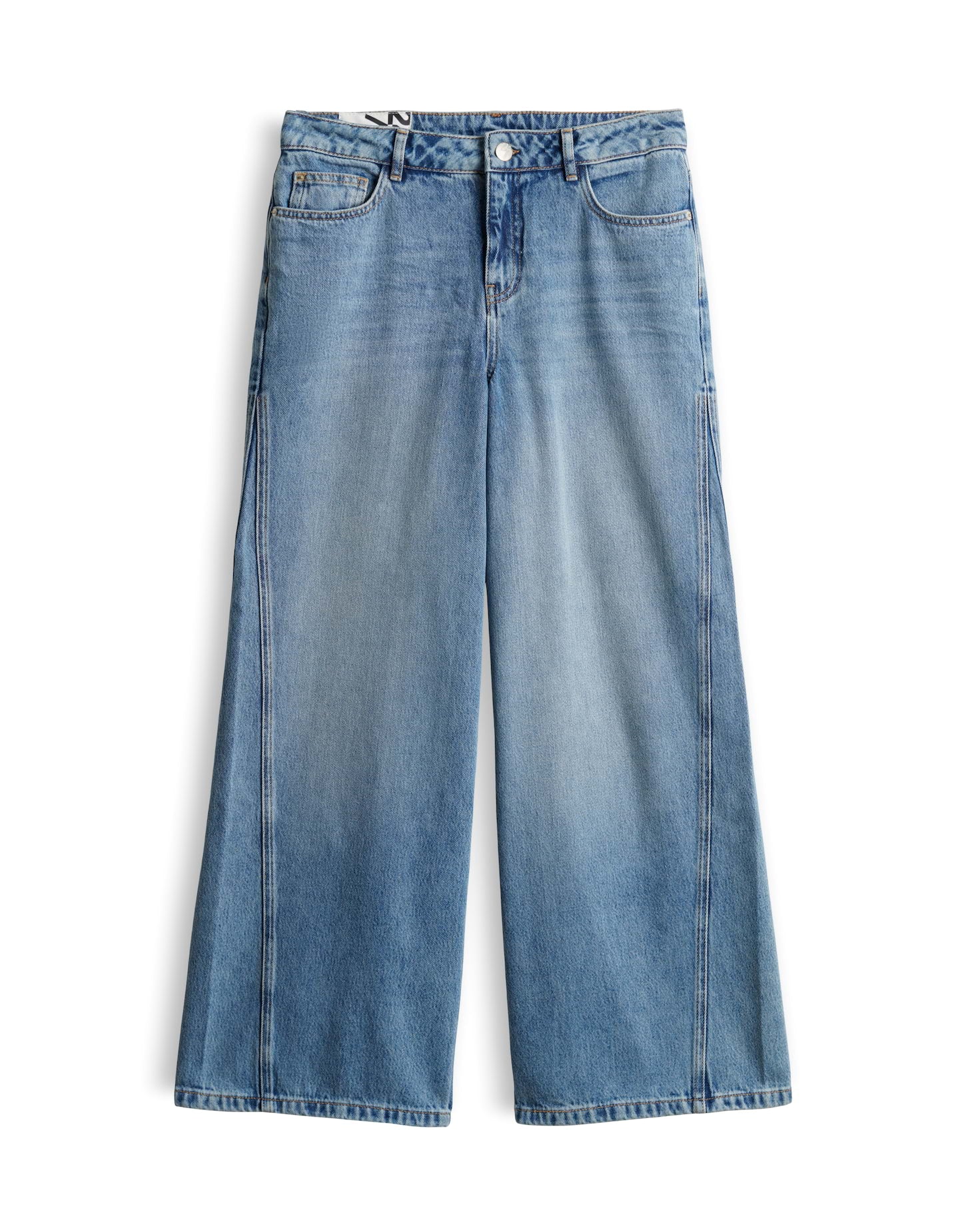 Opus Damen Jeans Mid Blue