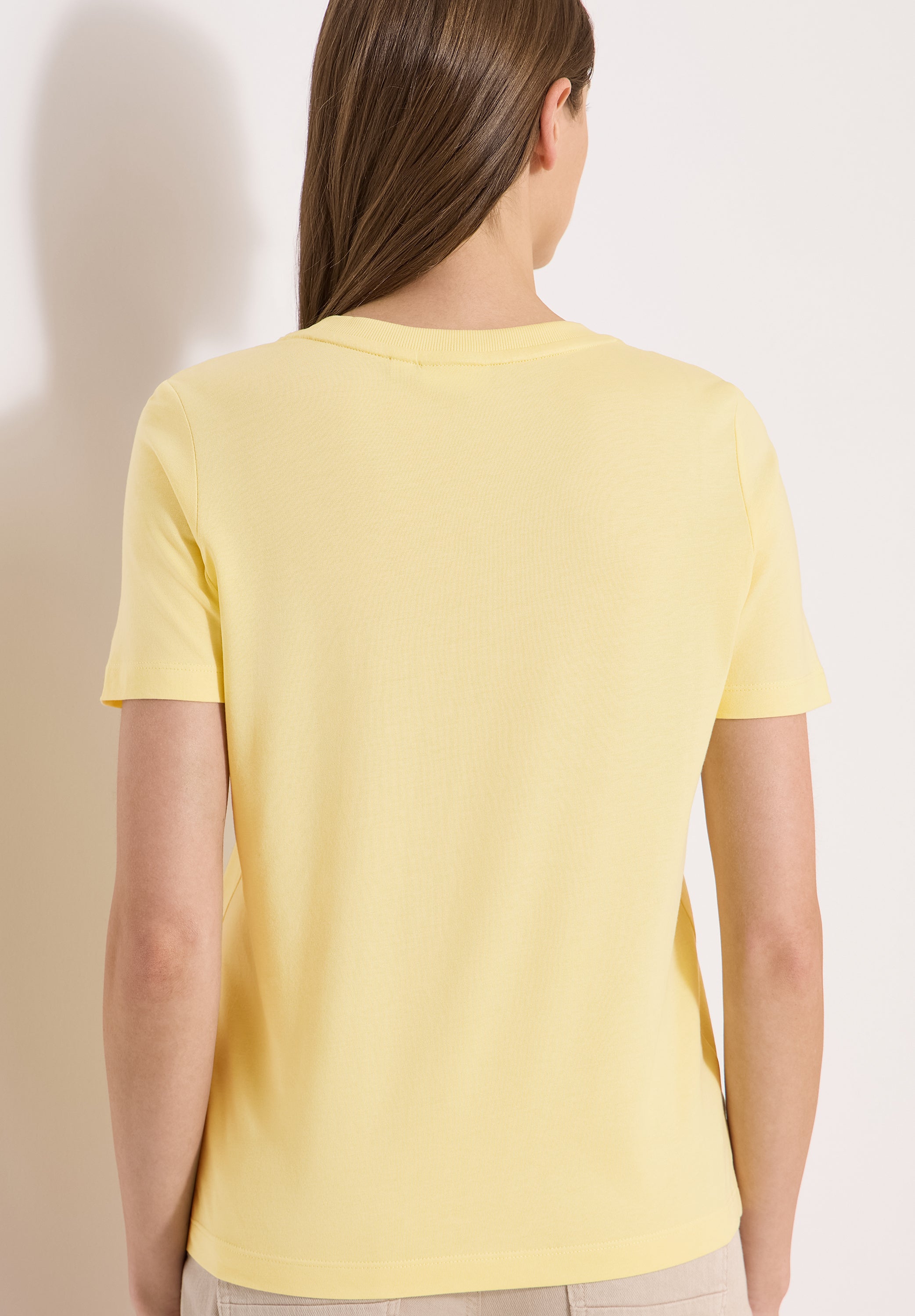 Cecil Damen T-Shirts Buttermil