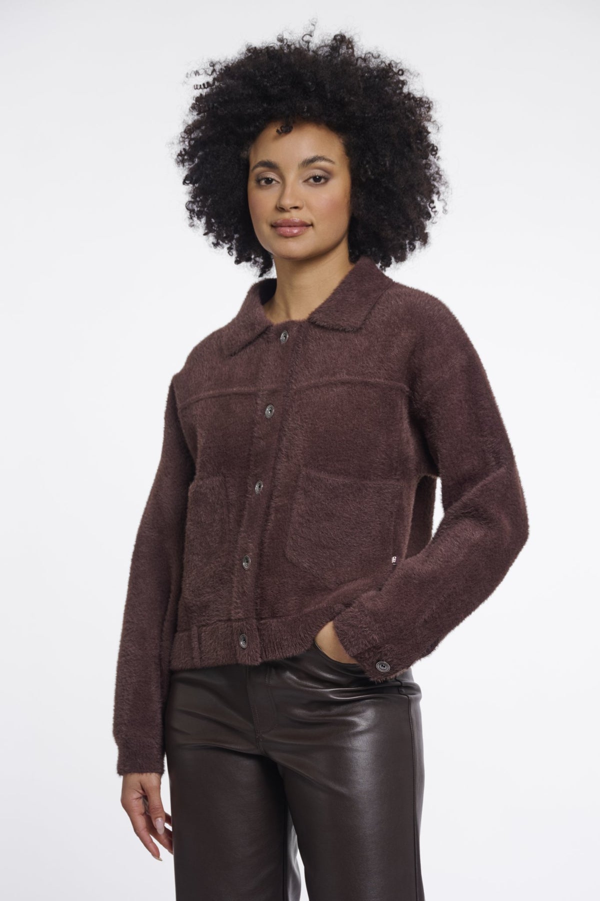 Rino & Pelle Damen Blazer Coffee Ro