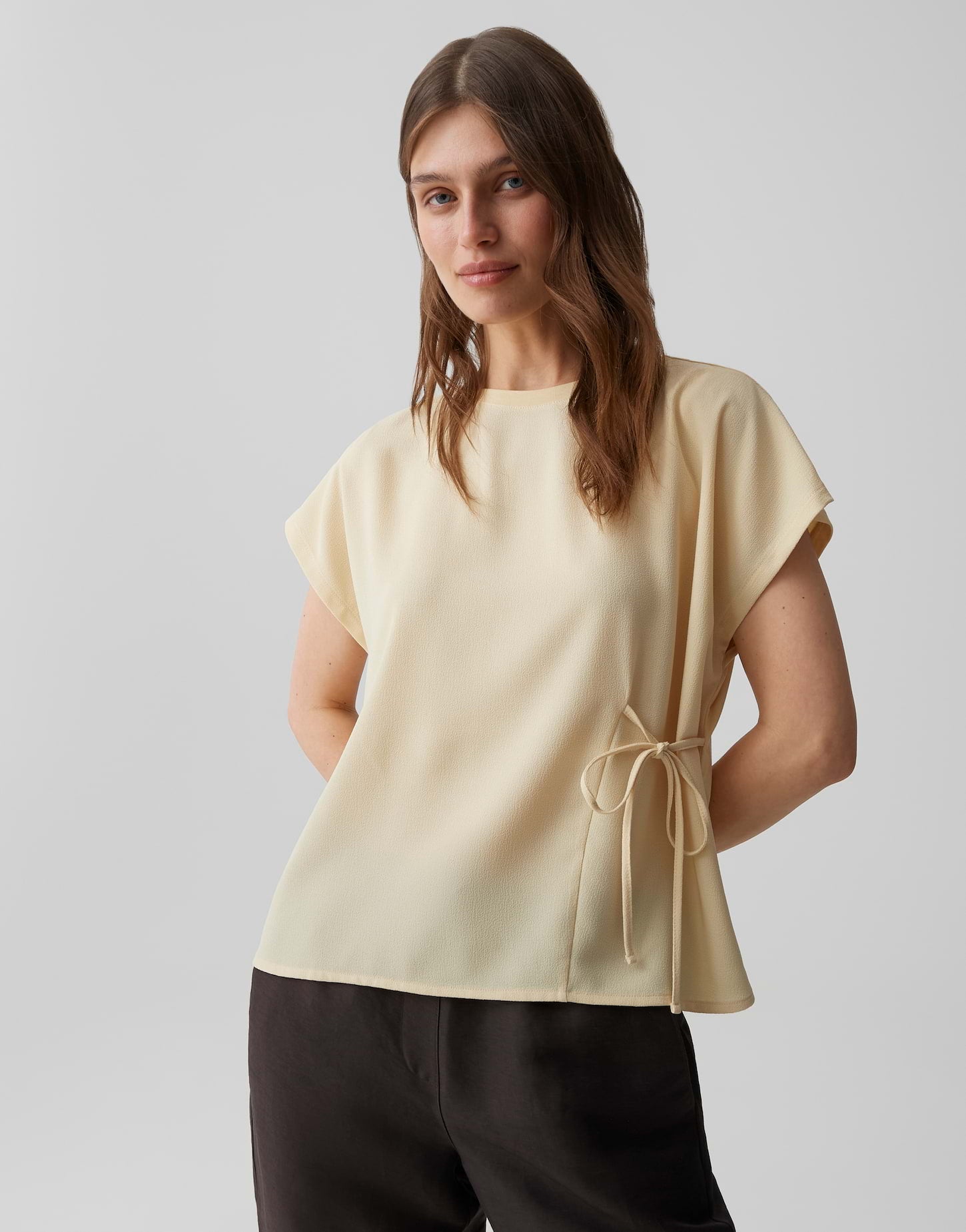 Opus Damen T-Shirts Honey Butter
