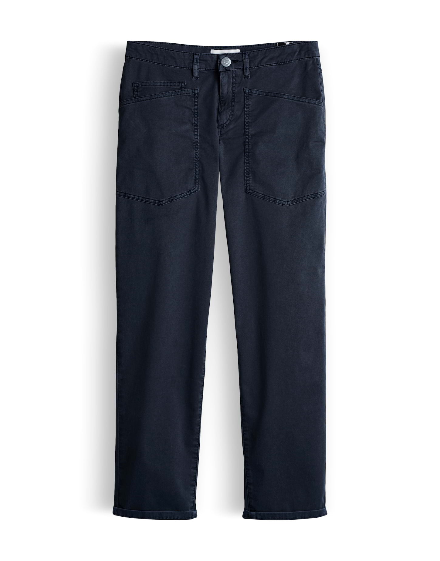 Opus Pants Damen Hosen Coal Blue