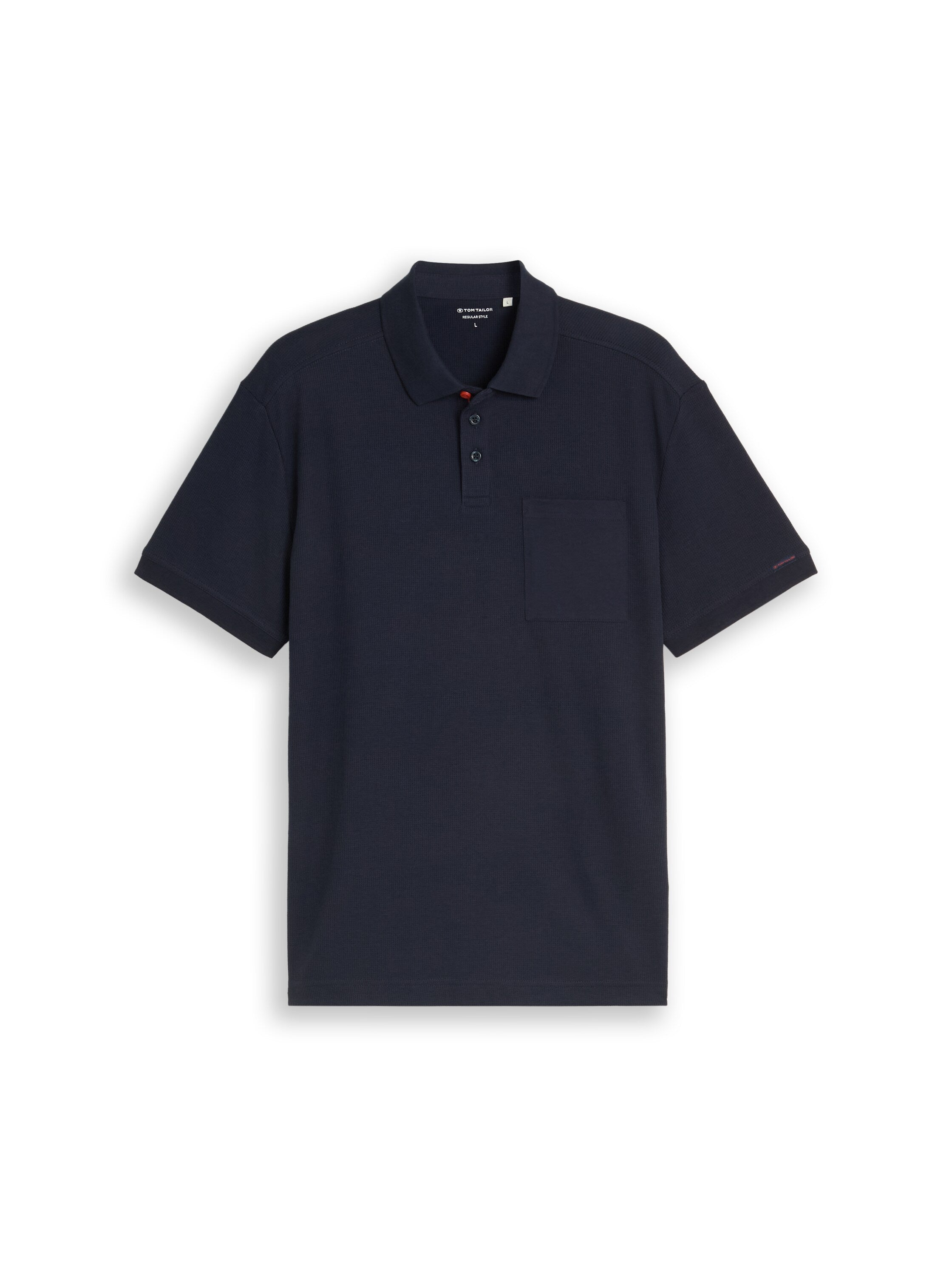 Tom Tailor Herren Polo-Shirts Sky Captain Blu