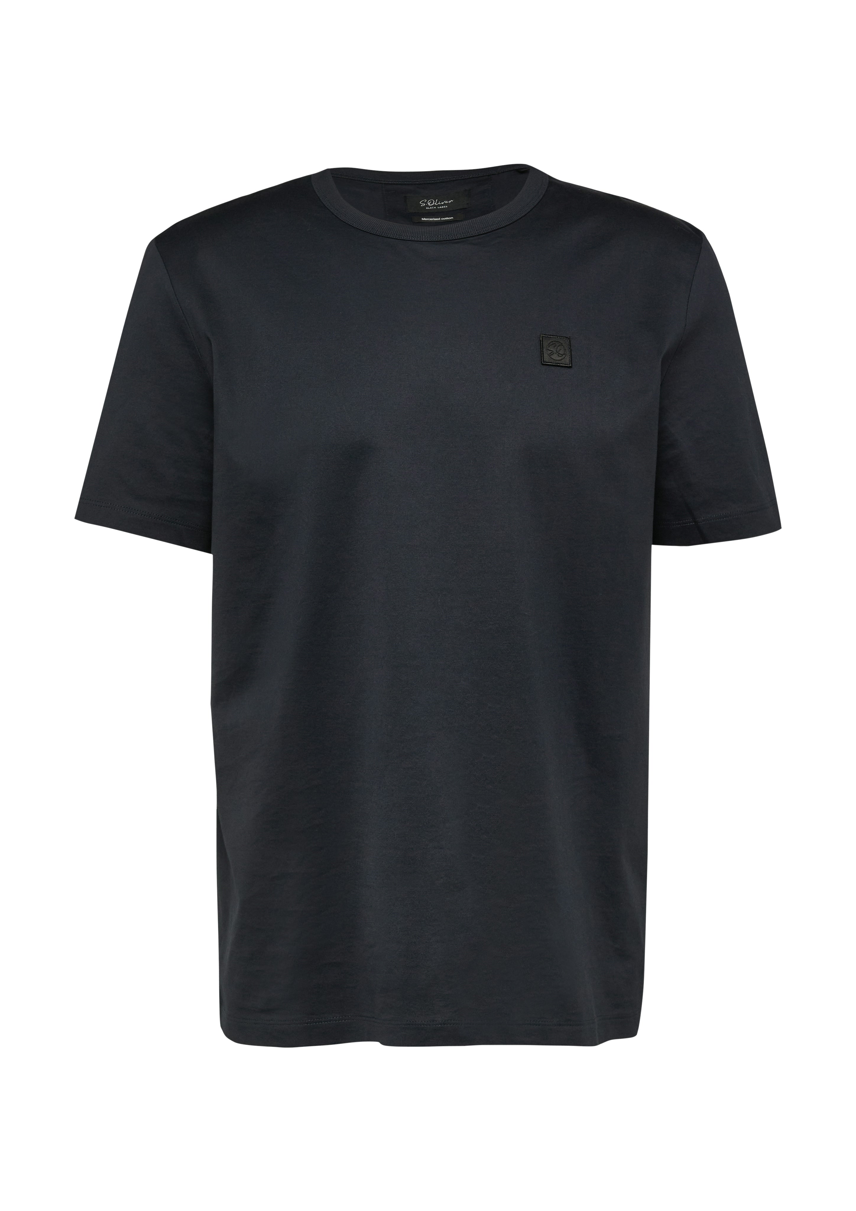S. Oliver black Herren T-Shirts kurz Blue