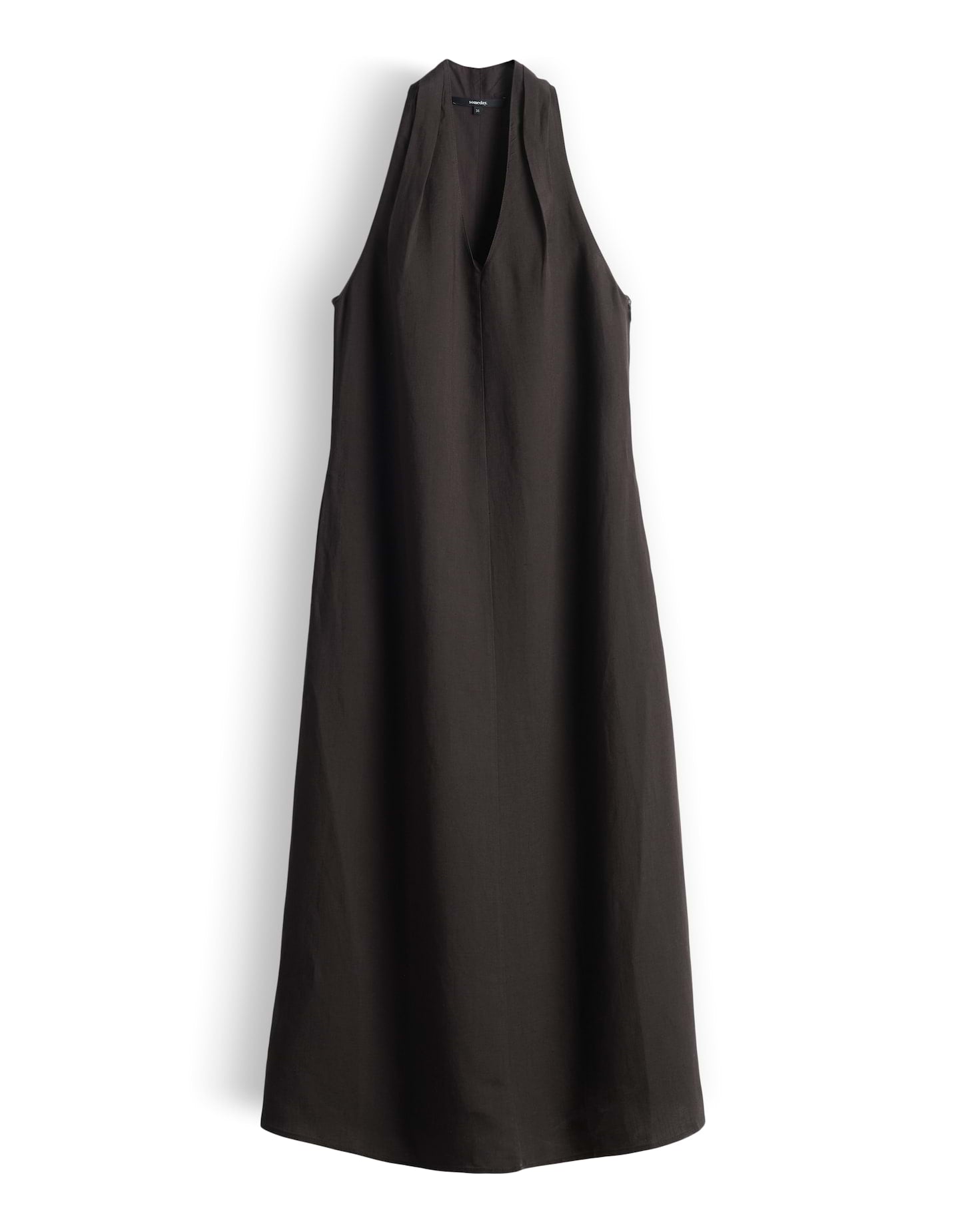Someday Damen Kleider Dark Truffle