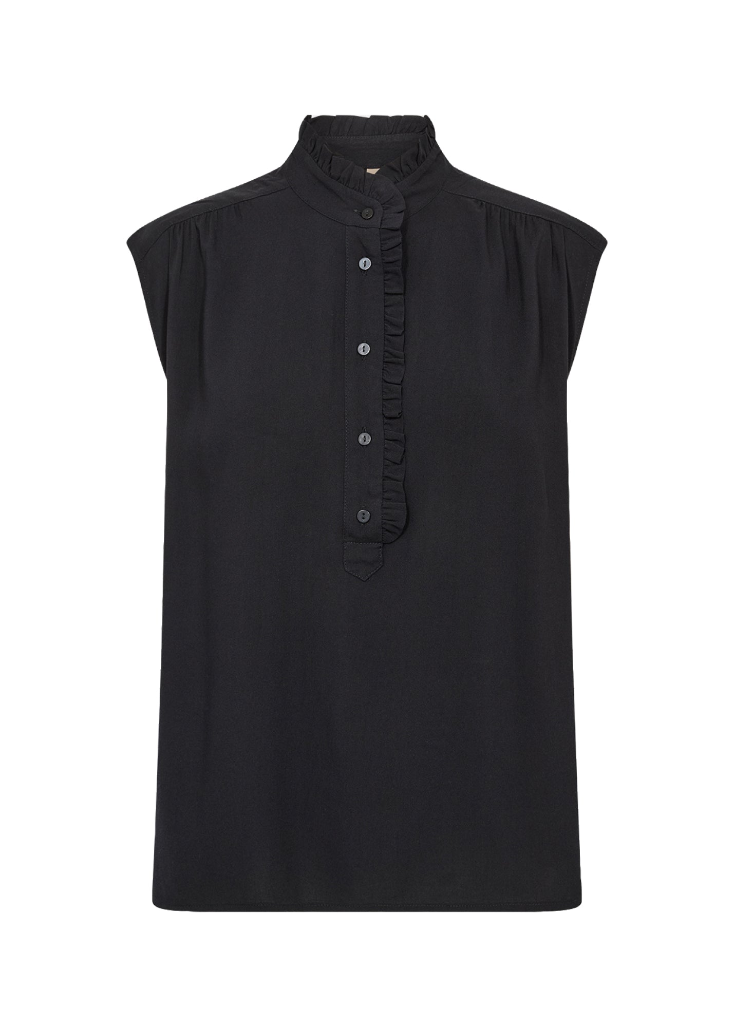 Soya Concept Damen Blusen kurz Black
