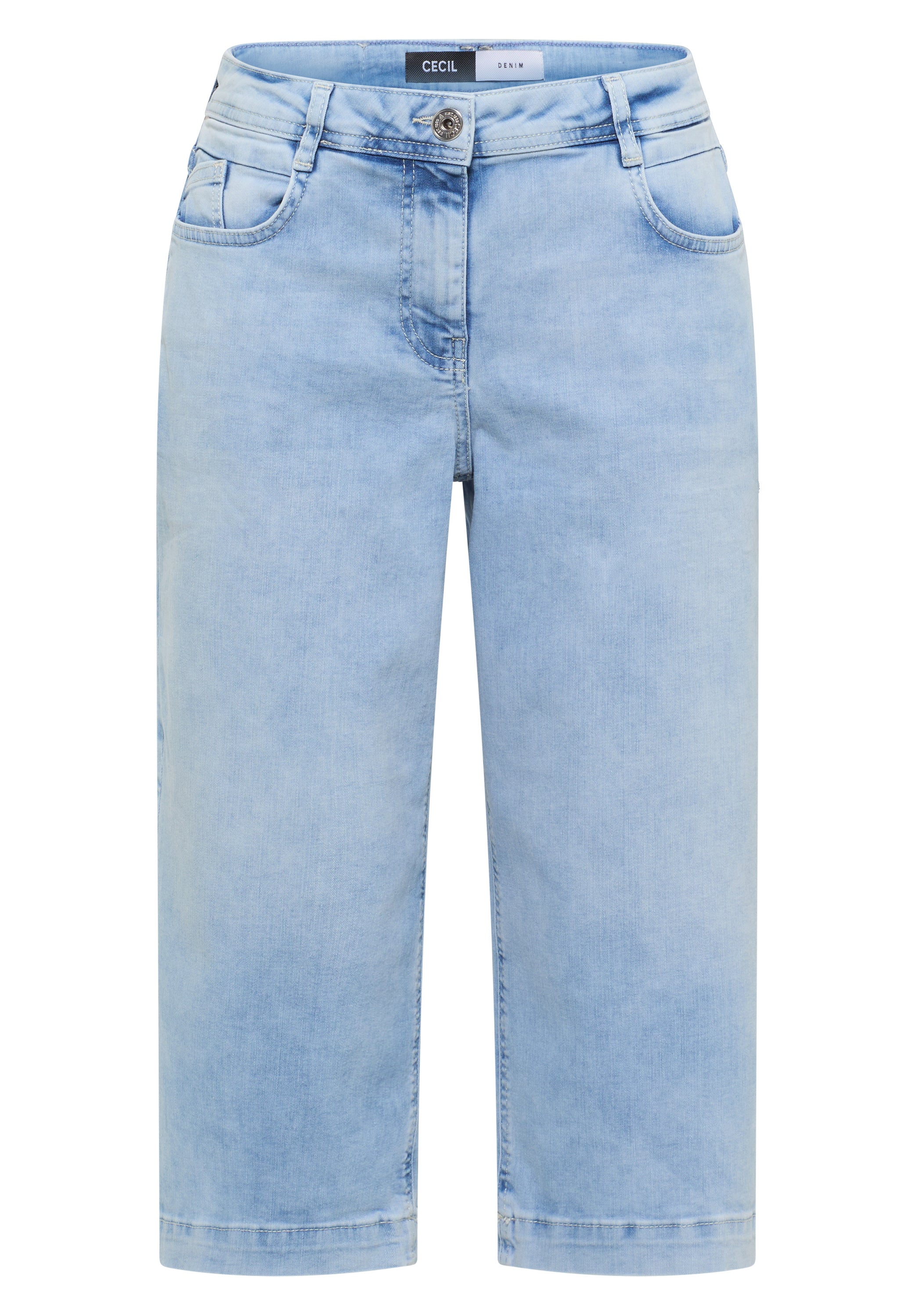 Cecil Damen Hosen Light Blu