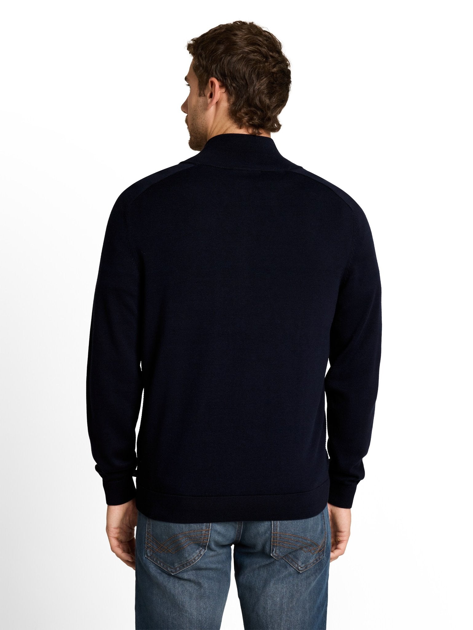 Tom Tailor Herren Pullover Sky Captain Blu