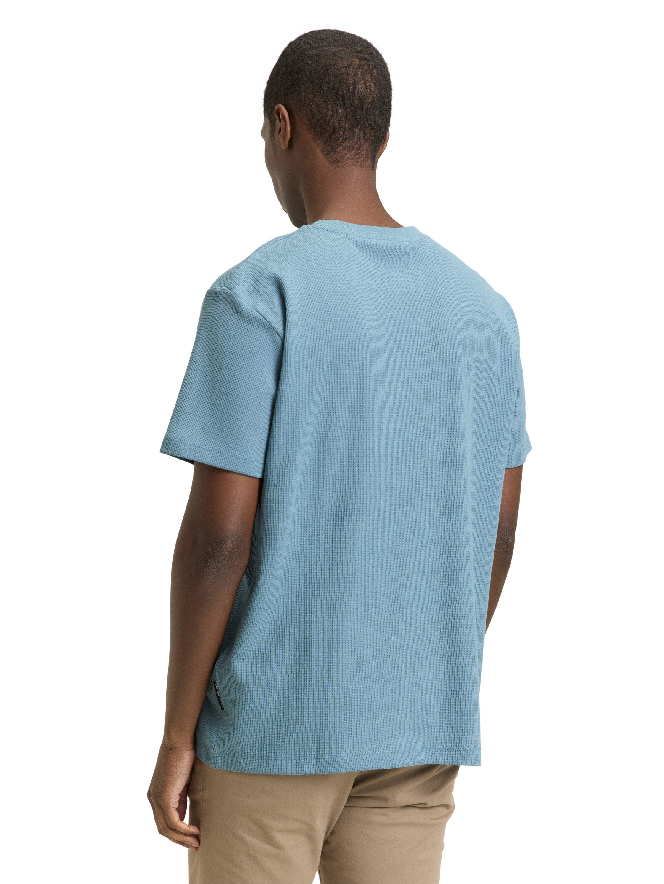 Tom Tailor denim Herren T-Shirts kurz Citadel Blue