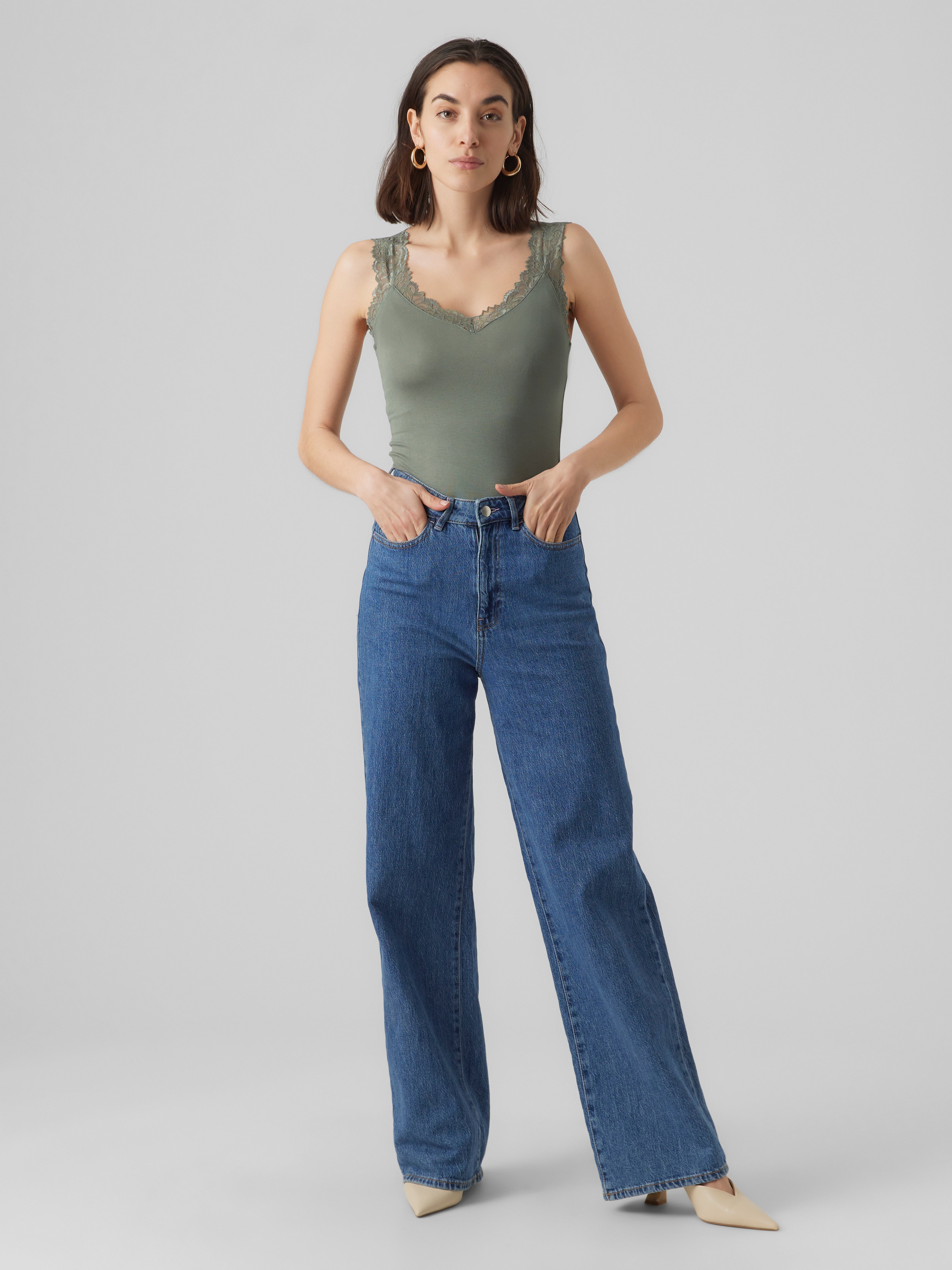 Vero Moda Damen T-Shirts Laurel Wreath
