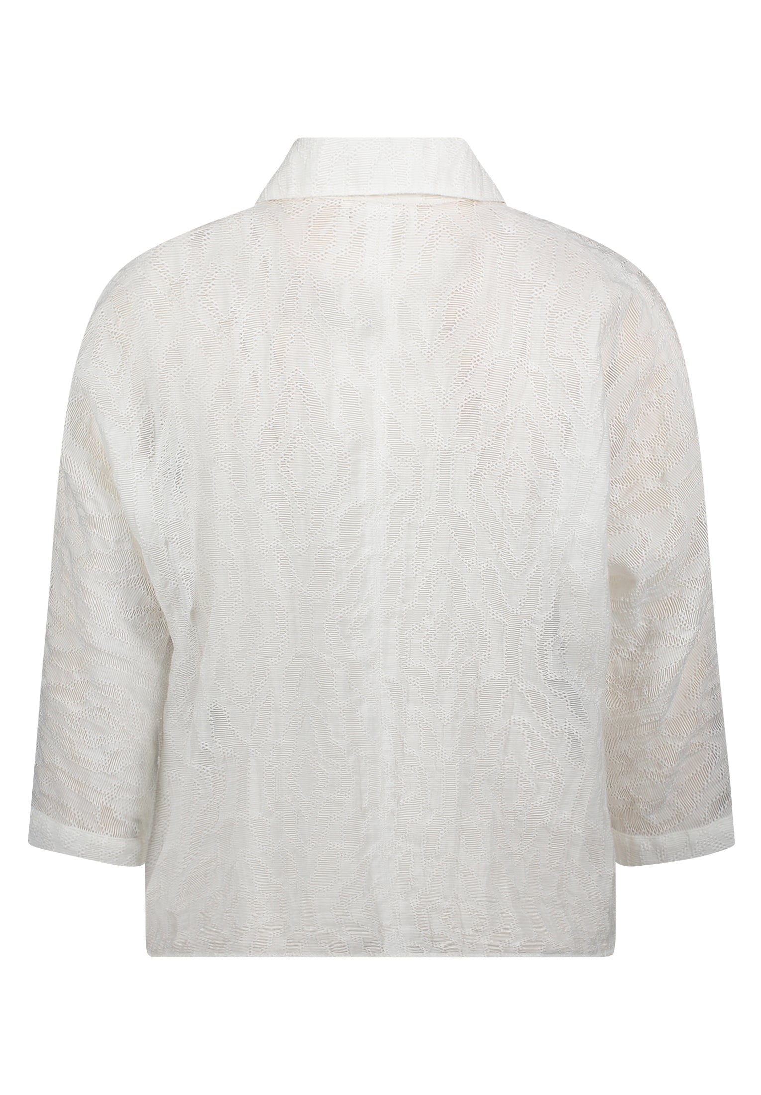 Cartoon Damen Blusen Offwhite