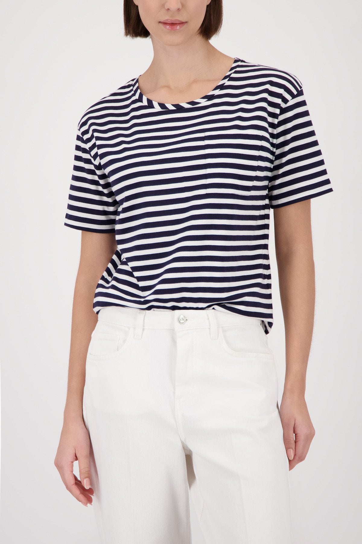 Monari Damen T-Shirts  Marine Ring